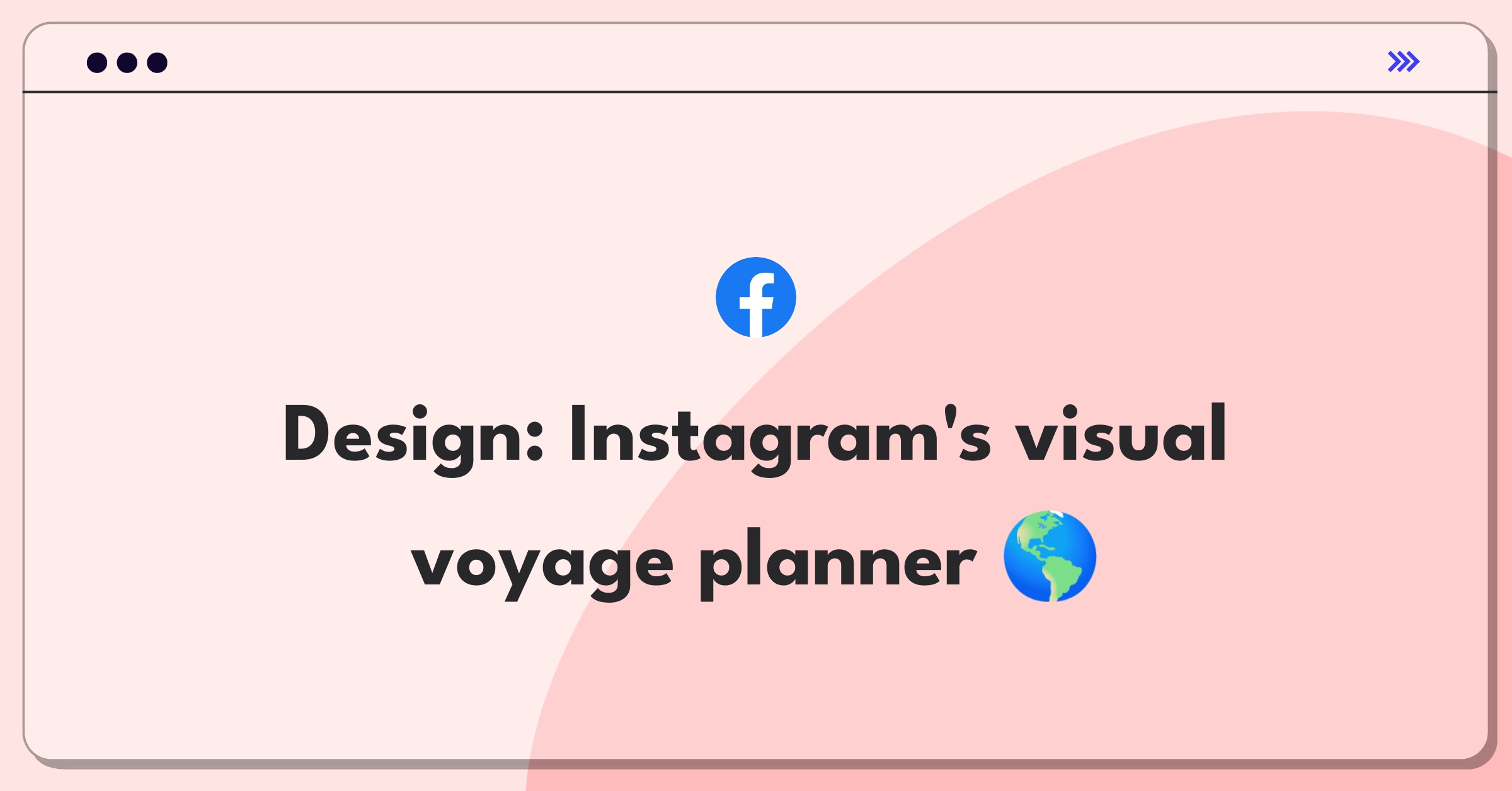 Product Management Design Question: Instagram travel feature concept with AI-powered itinerary creation