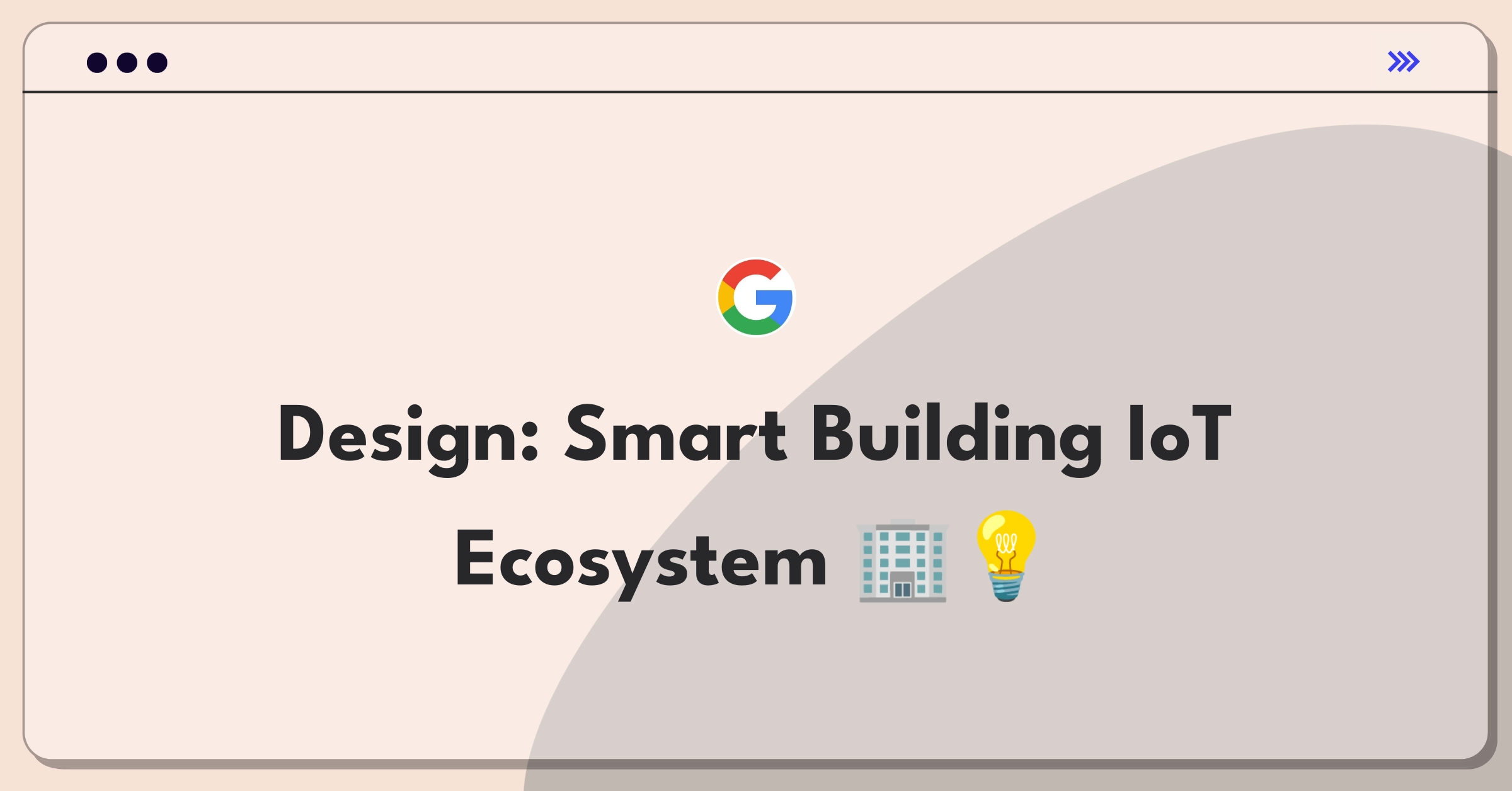 Product Management Technical Question: Smart building design with IoT sensors and cloud integration