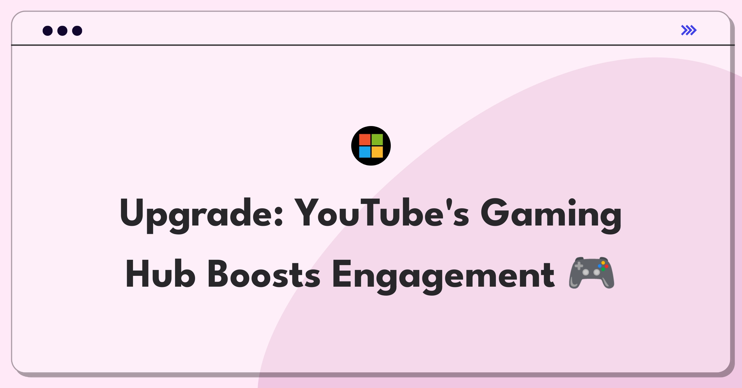 Product Management Growth Question: Increasing YouTube usage through gaming-focused strategies