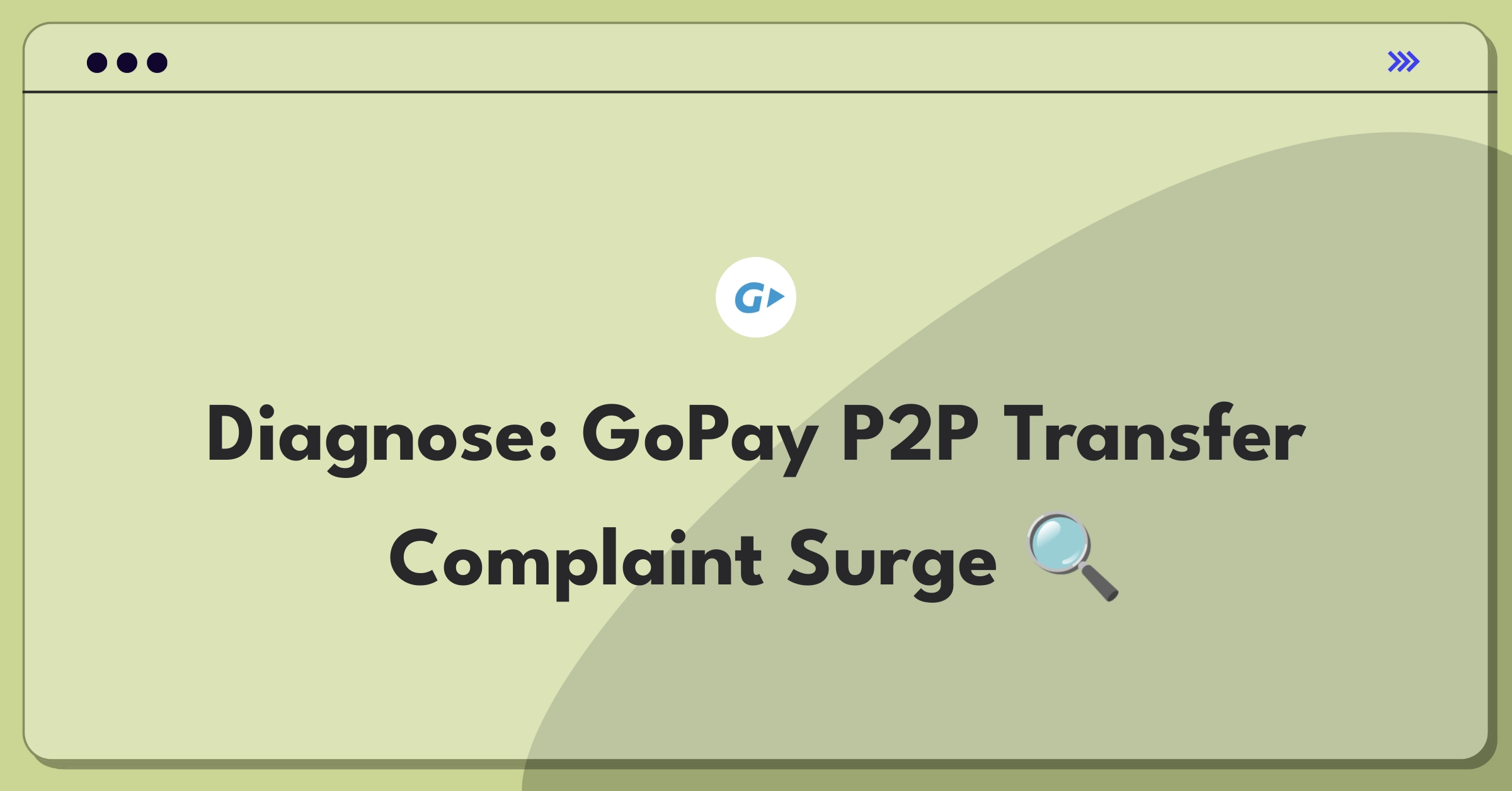 Product Management Root Cause Analysis Question: Investigating sudden spike in GoPay peer-to-peer transfer complaints