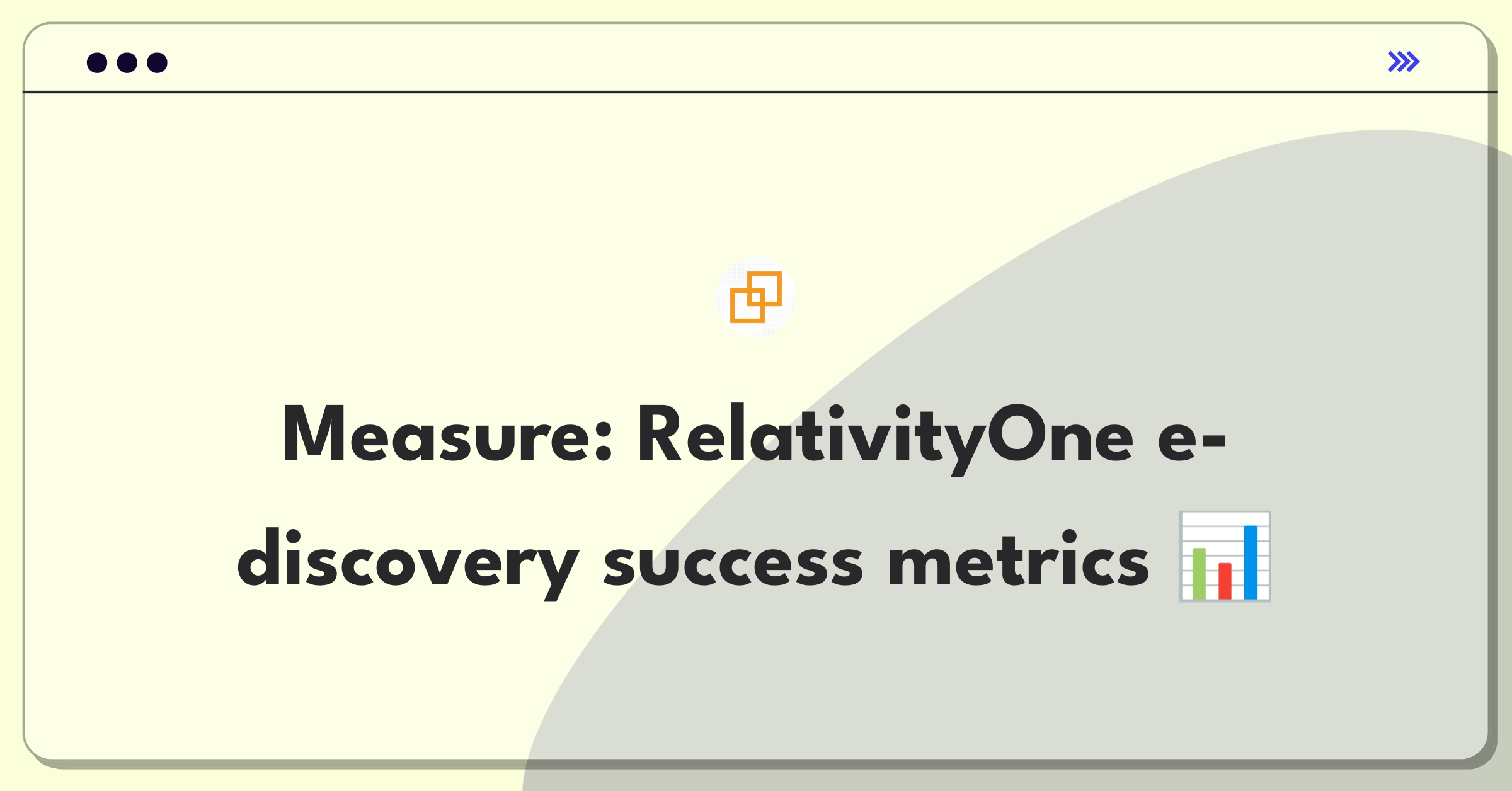 Product Management Analytics Question: Measuring success of cloud-based e-discovery platform RelativityOne