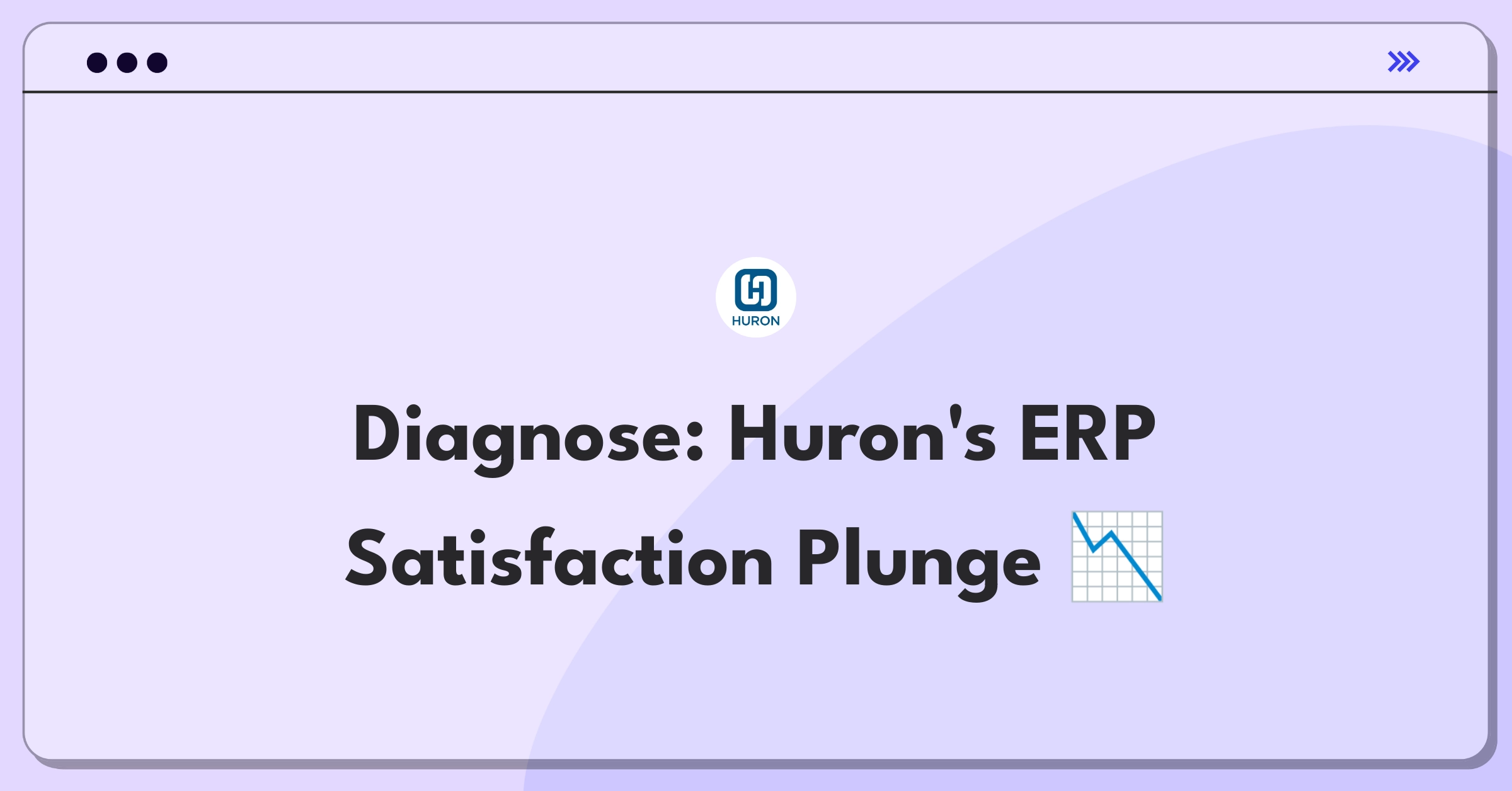 Product Management Root Cause Analysis Question: Investigating ERP implementation satisfaction decline