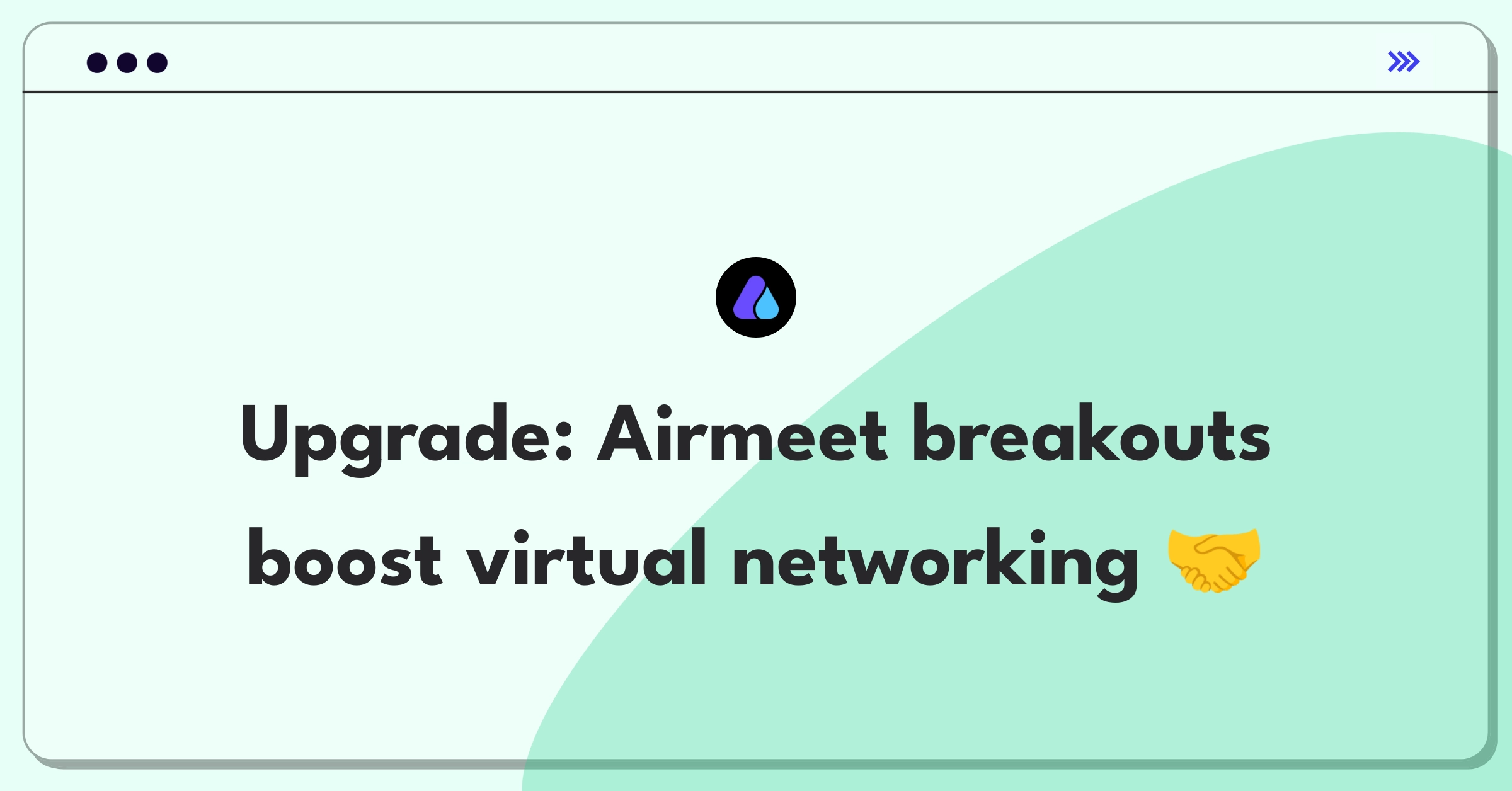 Product Management Improvement Question: Enhancing Airmeet's breakout rooms for better engagement in virtual events
