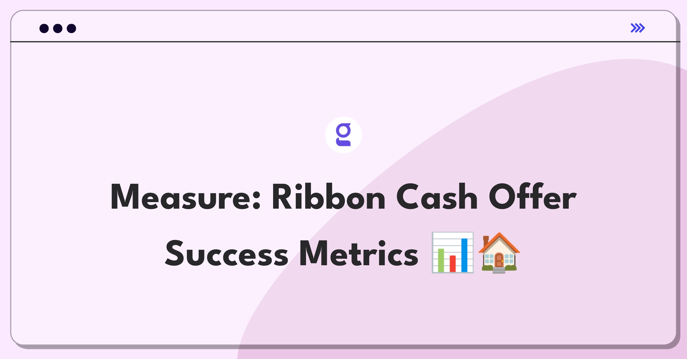 Product Management Metrics Question: Measuring success of Ribbon Home's Cash Offer program in real estate fintech