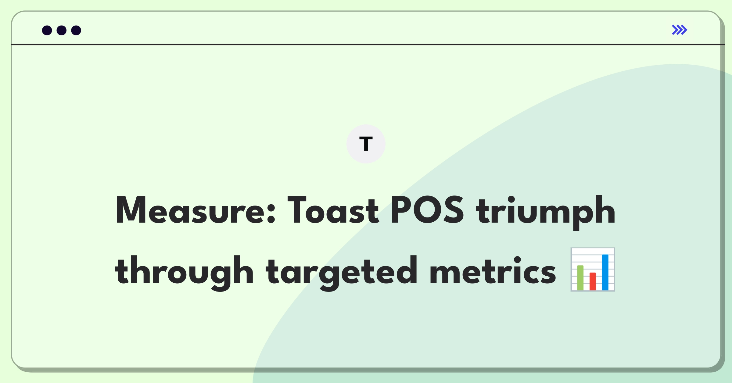 Product Management Analytics Question: Measuring success of Toast's point of sale system using key performance indicators