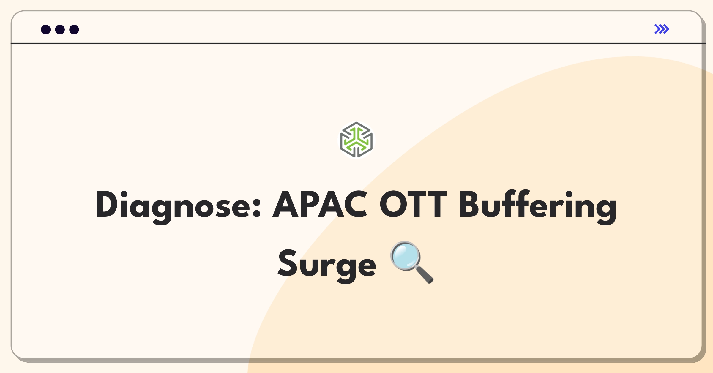 Product Management Root Cause Analysis Question: Investigating increased buffering ratios in APAC OTT platforms using Conviva's Video AI