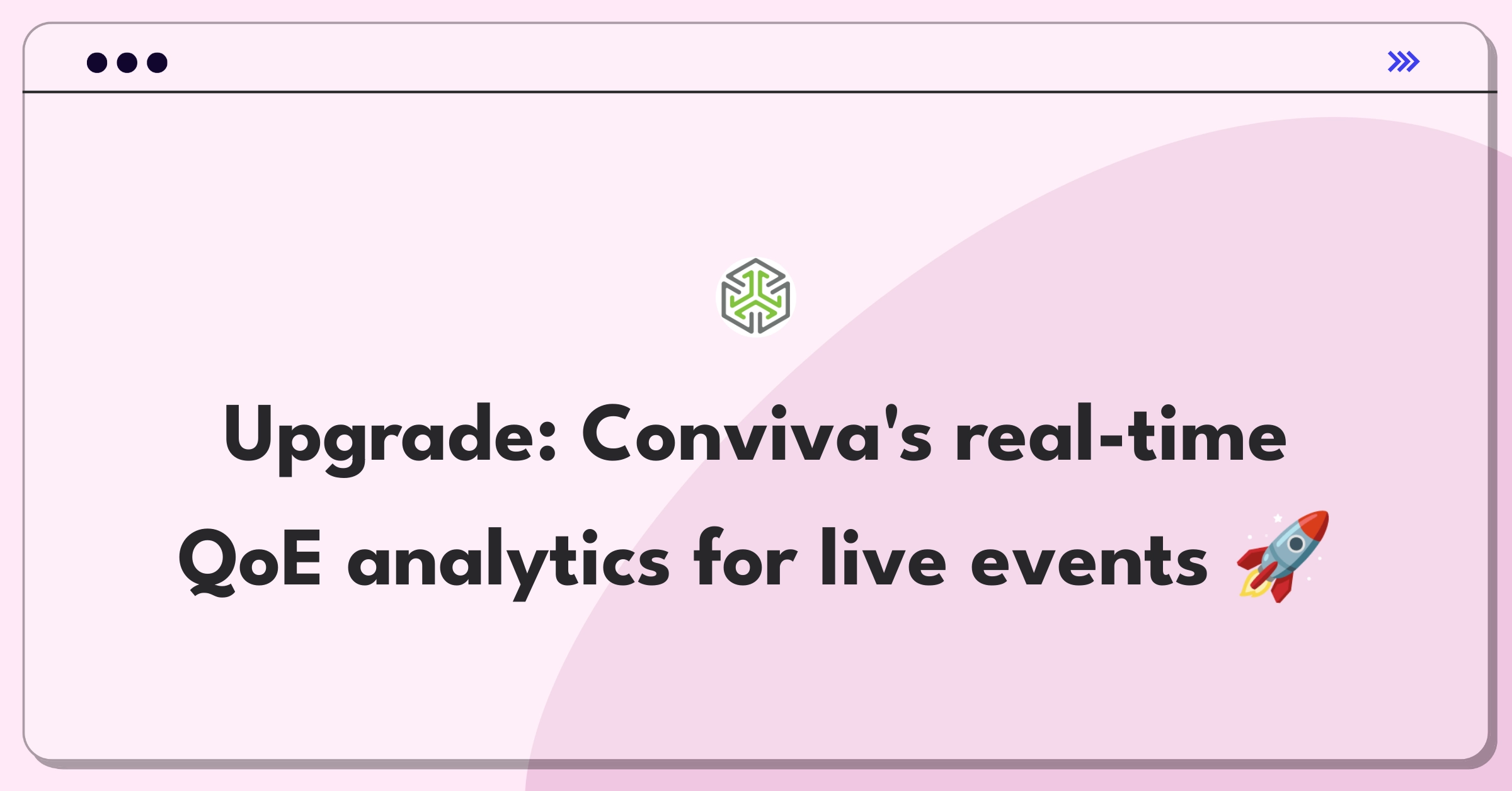 Product Management Improvement Question: Refining Conviva's streaming analytics to reduce latency for live events