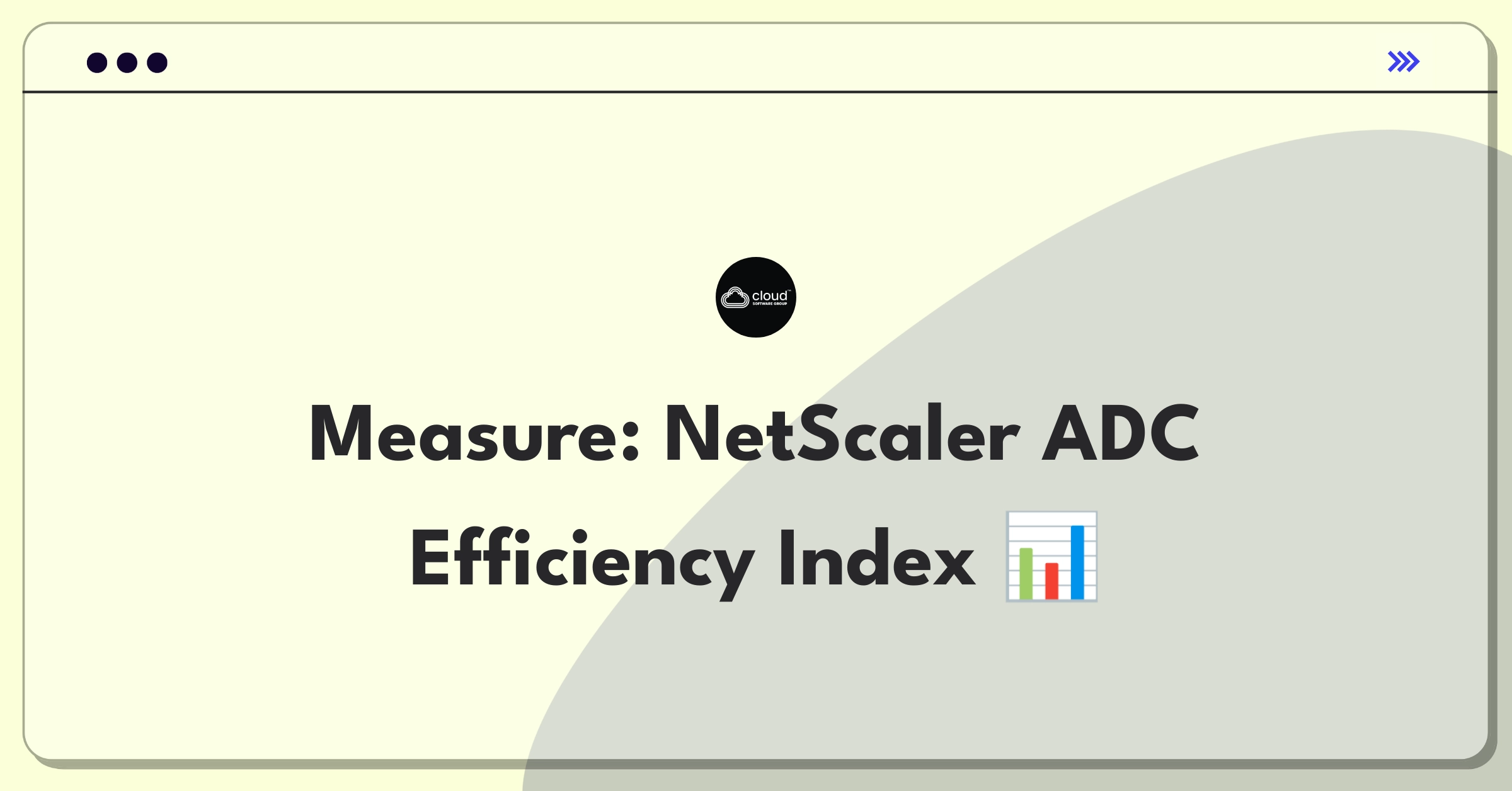 Product Management Metrics Question: Evaluating Cloud Software Group's NetScaler ADC performance and security