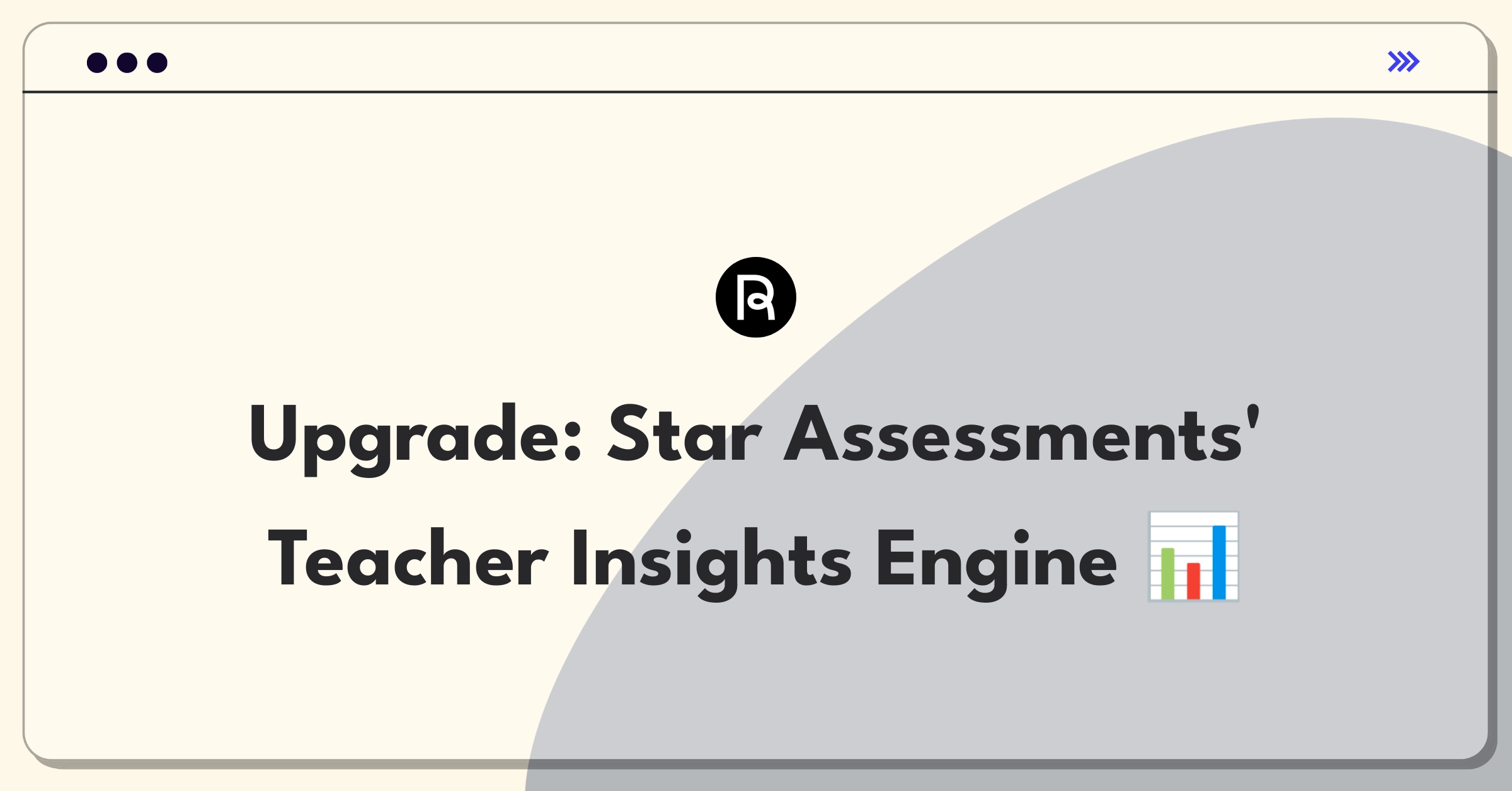 Product Management Improvement Question: Enhancing Renaissance Learning's Star Assessments for better teacher insights