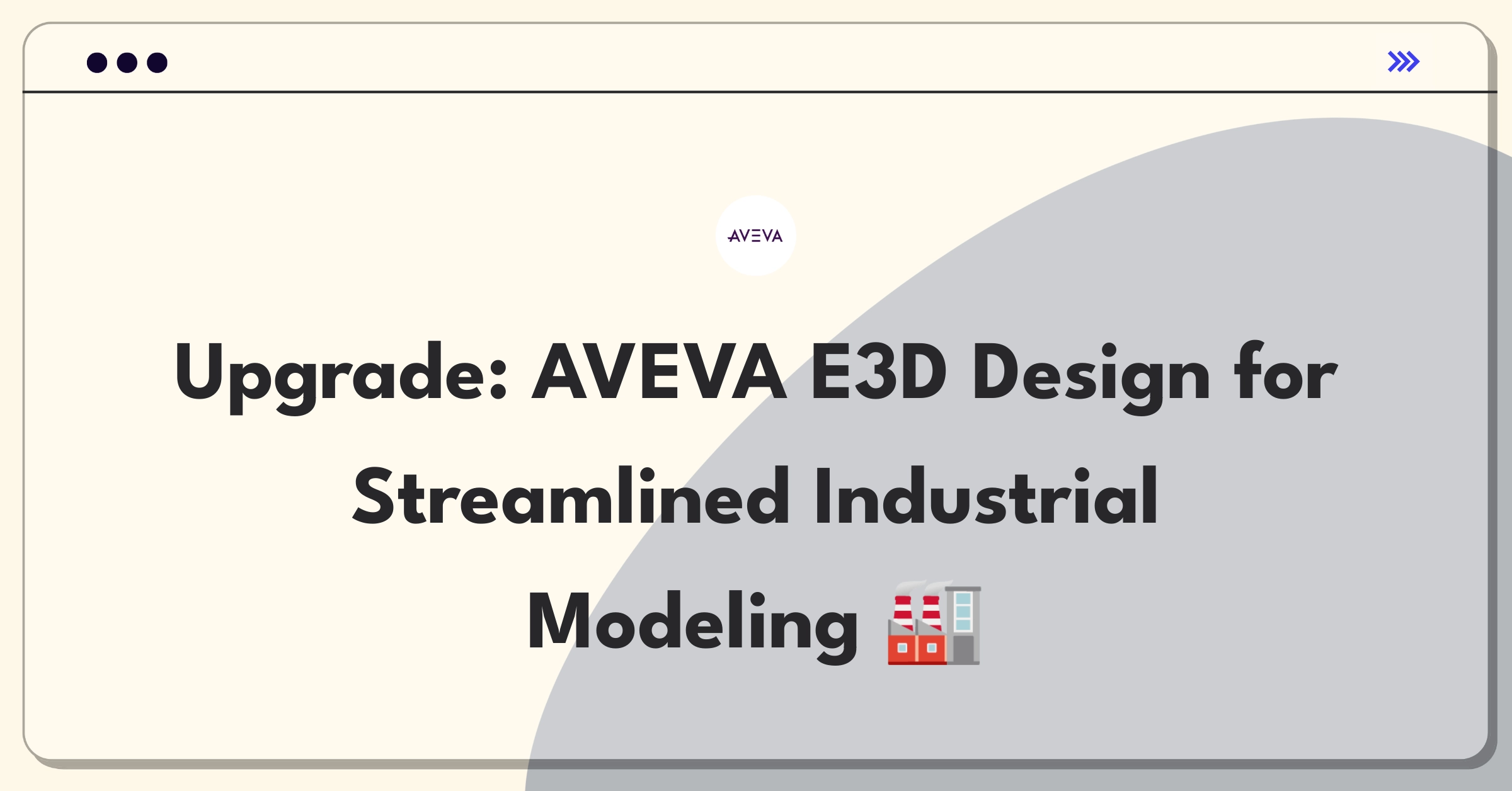 Product Management Improvement Question: Refining AVEVA E3D Design for complex industrial 3D modeling projects