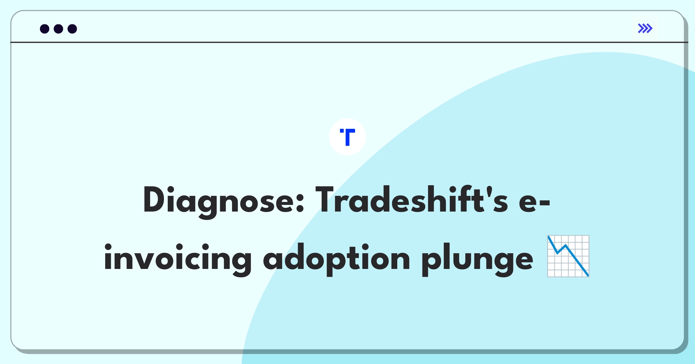 Product Management Root Cause Analysis Question: Investigating e-invoicing adoption decline for B2B platform