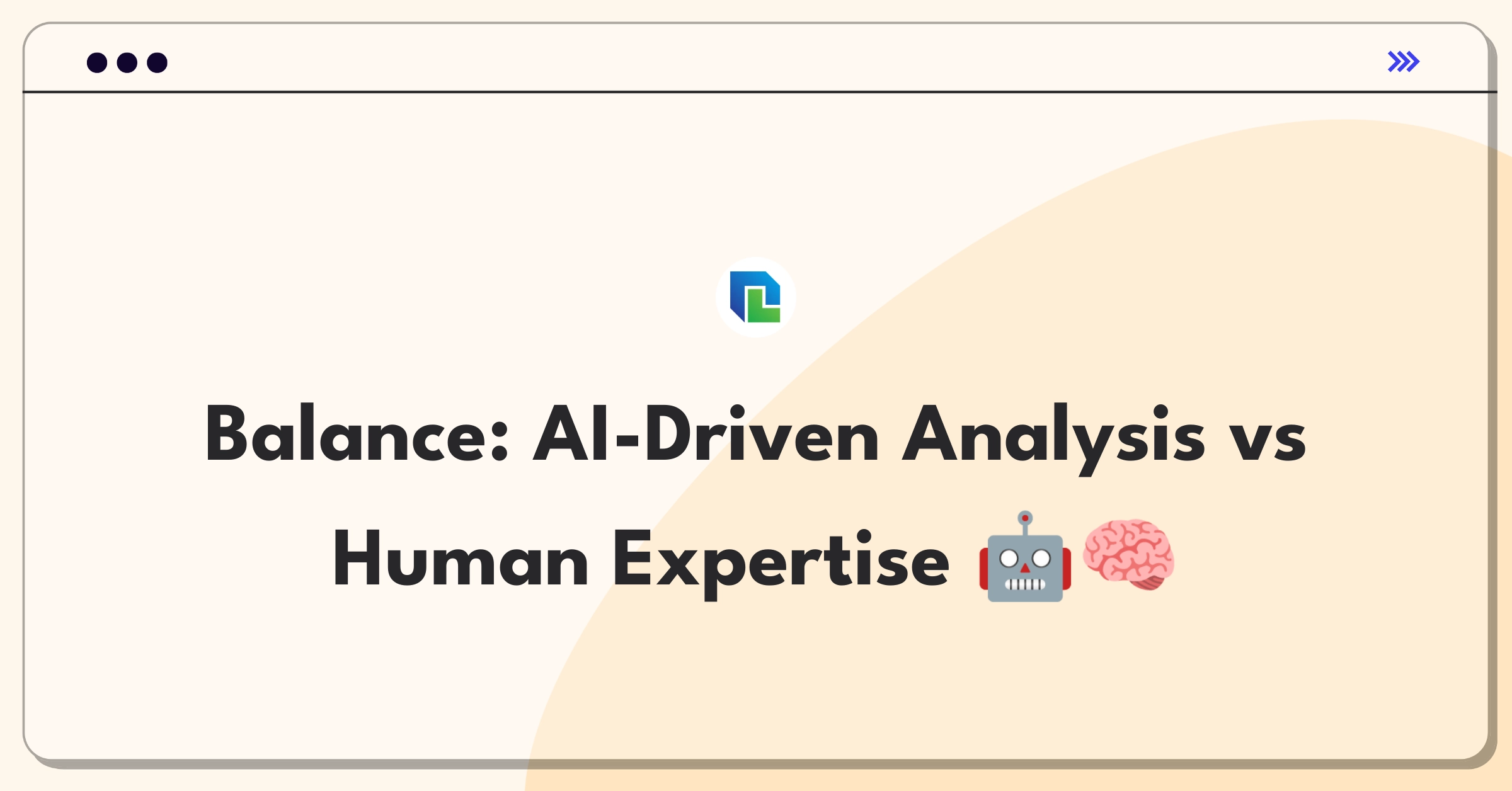 Product Management Trade-Off Question: Balancing AI tools and human expertise in media content analysis workflows