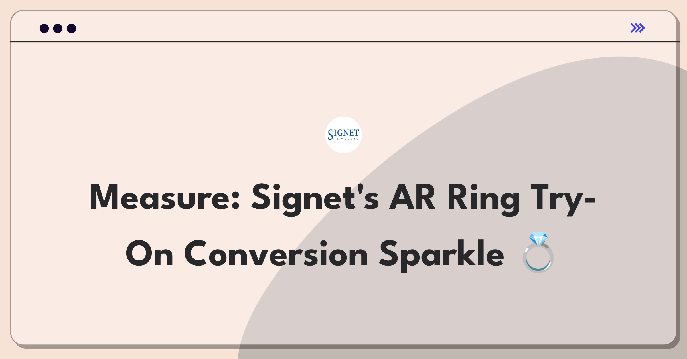 Product Management Metrics Question: Measuring success of virtual jewelry try-on feature for e-commerce conversion