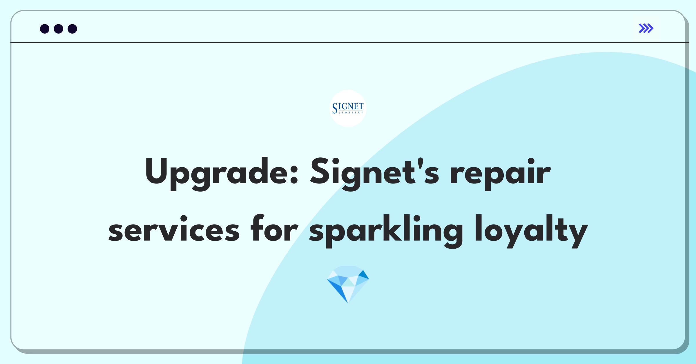 Product Management Improvement Question: Enhancing Signet Jewelers' repair services for customer retention