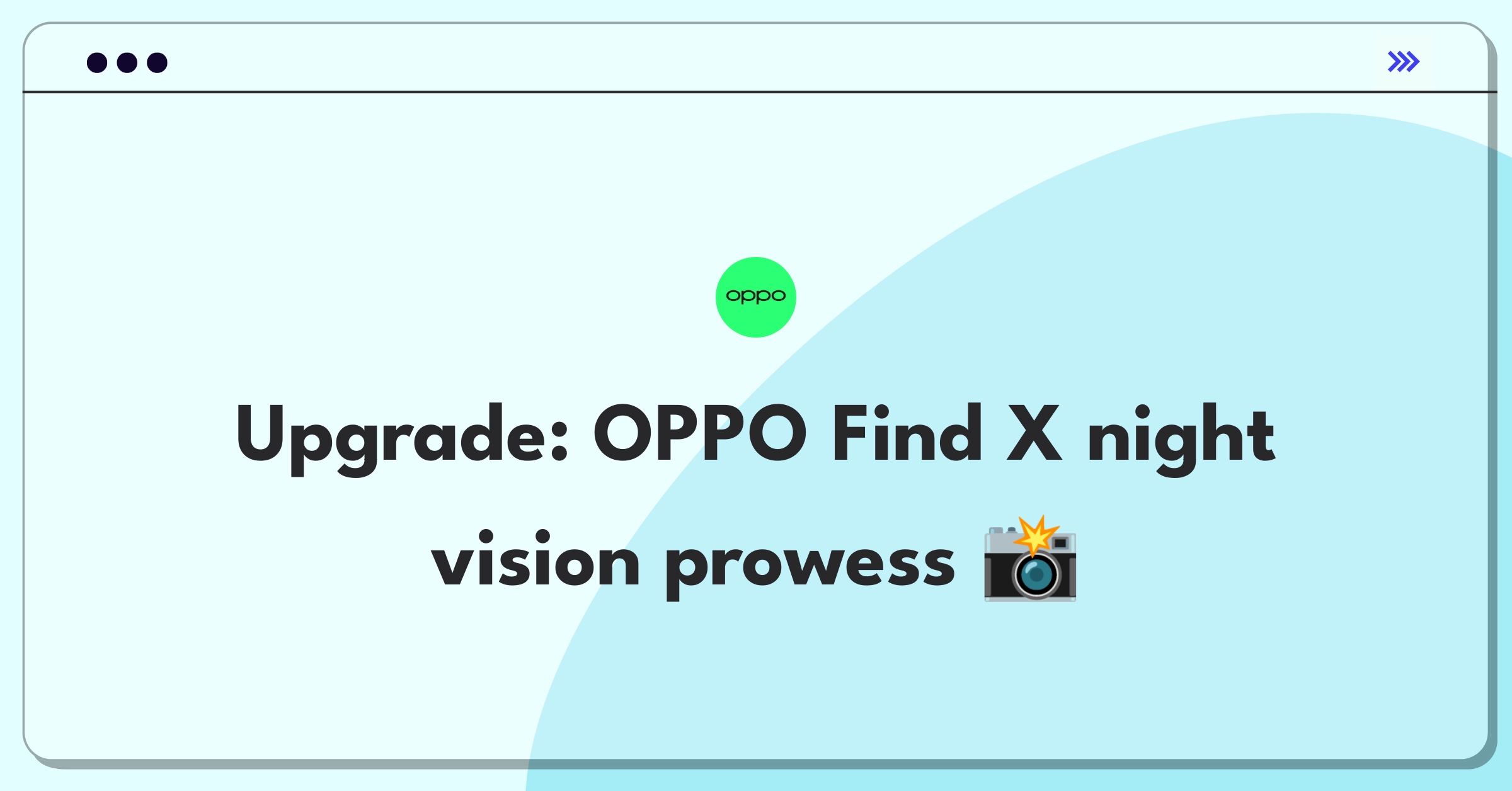 Product Management Improvement Question: Enhancing OPPO Find X series low-light photography capabilities