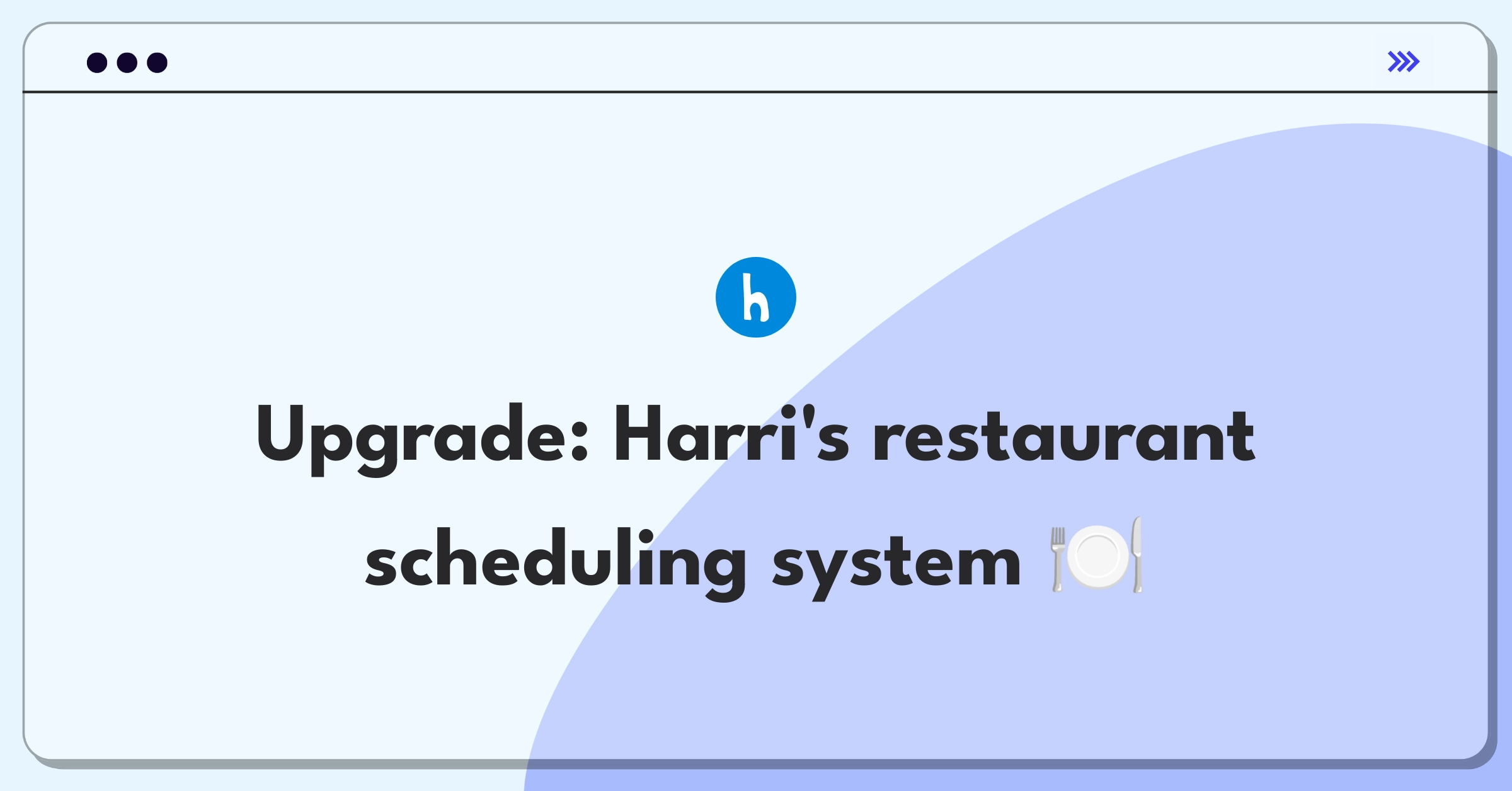 Product Management Improvement Question: Enhancing Harri's workforce management system for restaurant scheduling