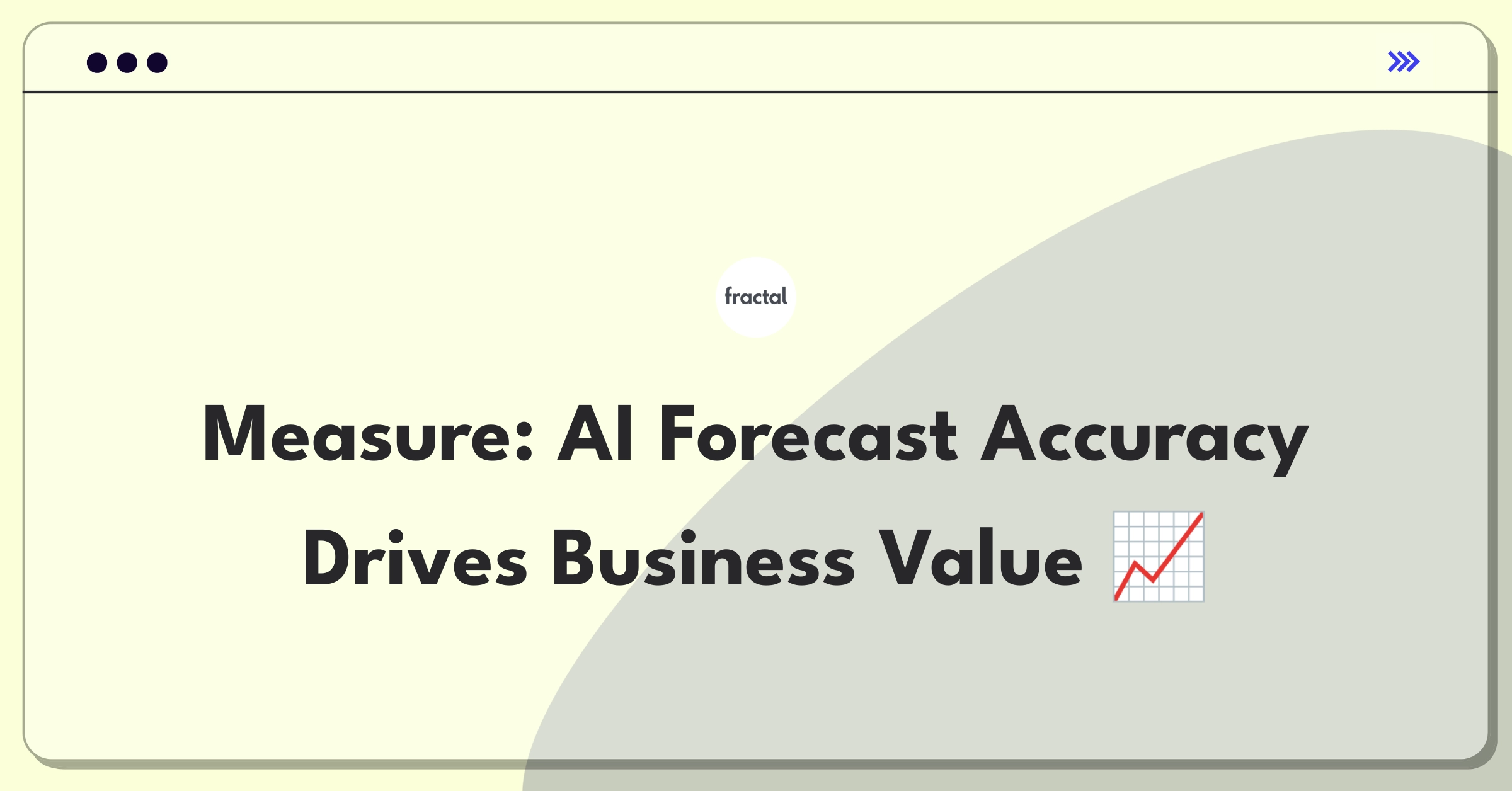 Product Management Metrics Question: Measuring success of AI-powered demand forecasting solution with key performance indicators