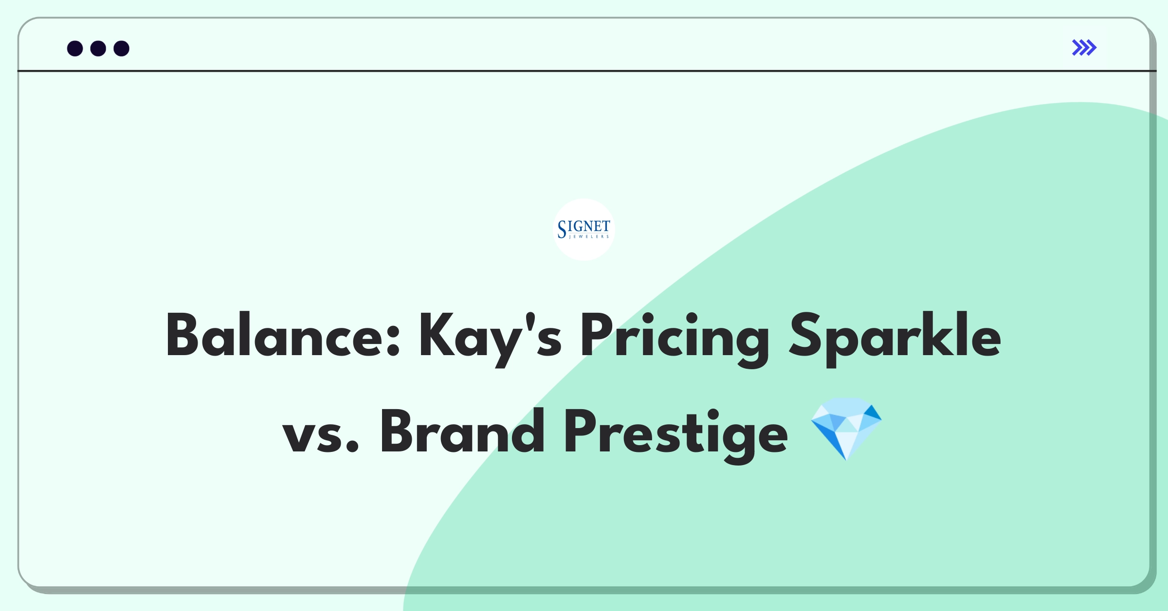 Product Management Trade-Off Question: Balancing competitive pricing and brand value for Kay Jewelers engagement rings