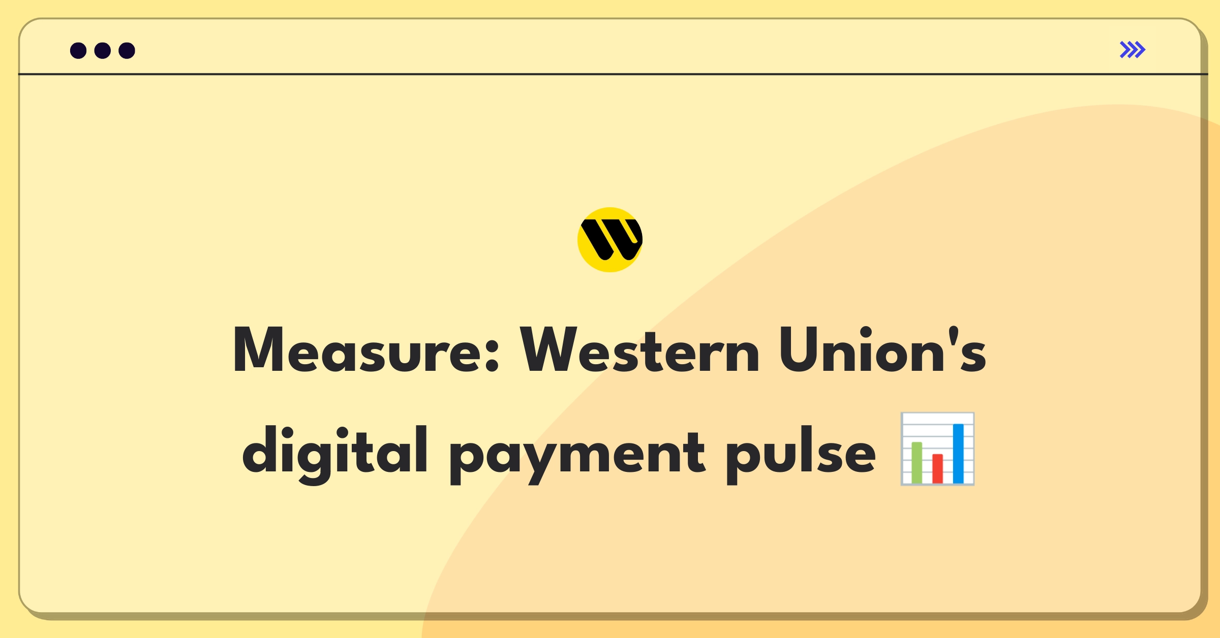 Product Management Metrics Question: Defining success for Western Union's online bill payment service