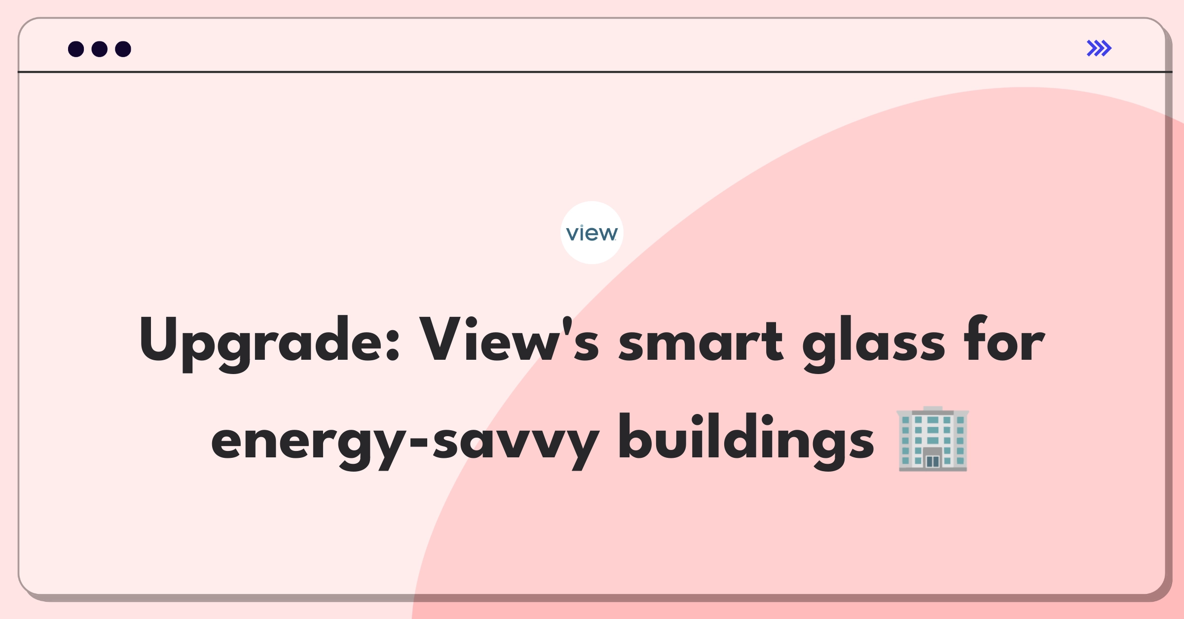 Product Management Improvement Question: Enhancing smart glass technology for commercial building energy efficiency