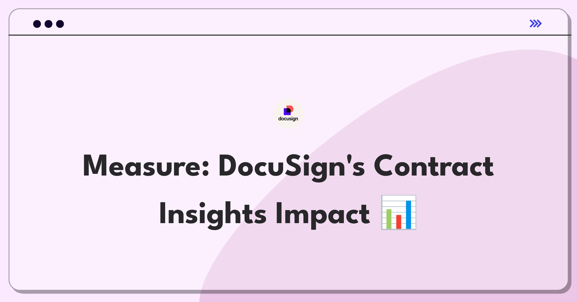 Product Management Metrics Question: Evaluating DocuSign's contract analytics tool performance