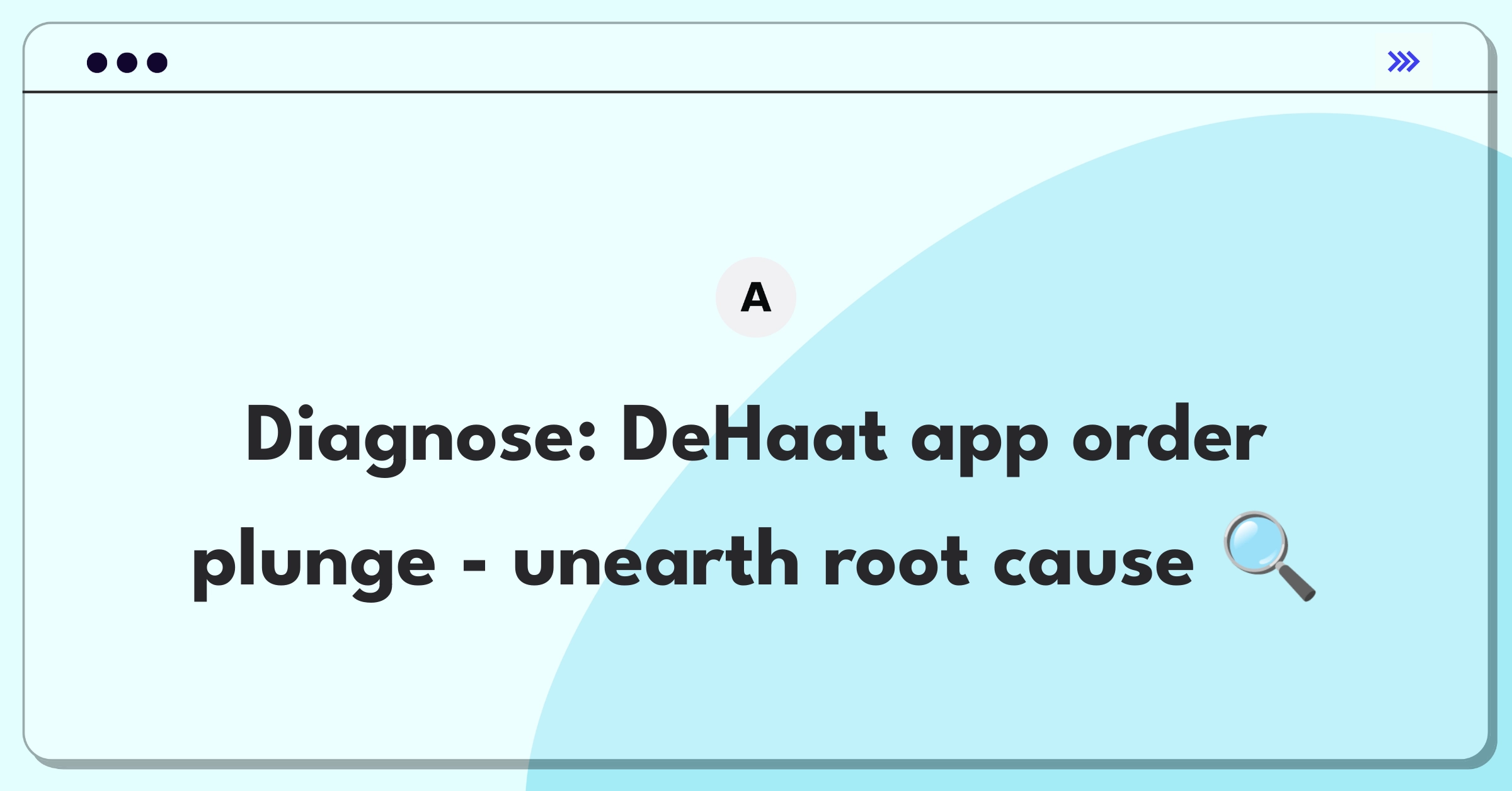 Product Management Root Cause Analysis Question: Investigating sudden order decrease in agricultural mobile app