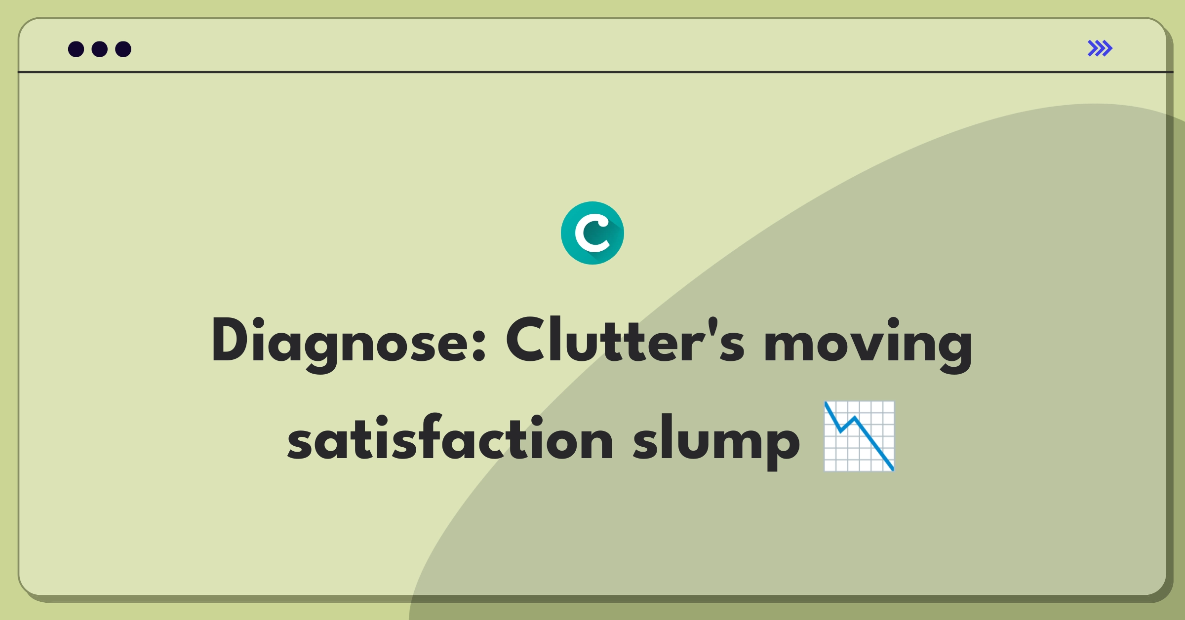 Product Management Root Cause Analysis Question: Investigating decline in customer satisfaction for Clutter's moving service