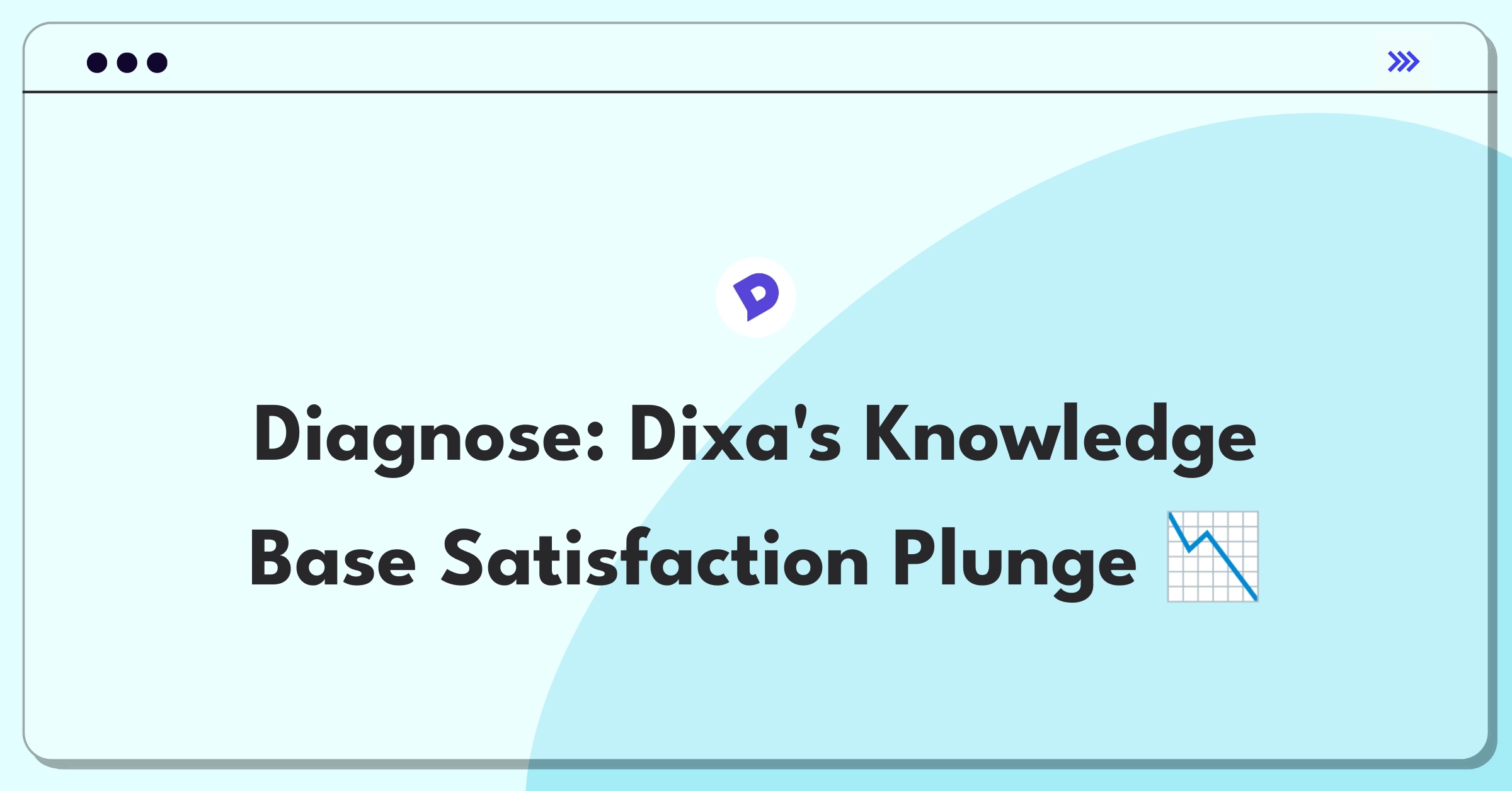 Product Management Root Cause Analysis Question: Investigating sudden drop in customer satisfaction for a knowledge base feature