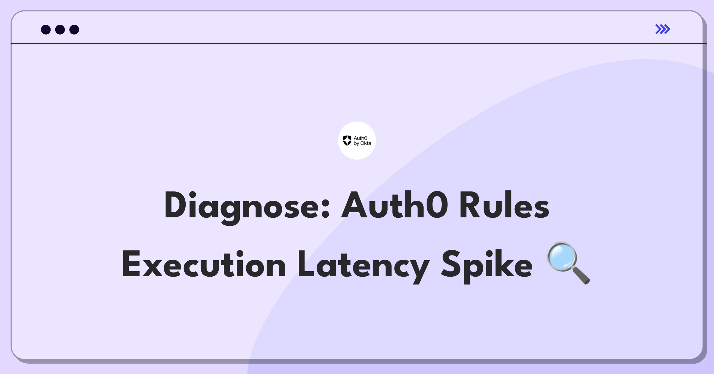 Product Management Root Cause Analysis Question: Investigating Auth0 Rules execution latency increase