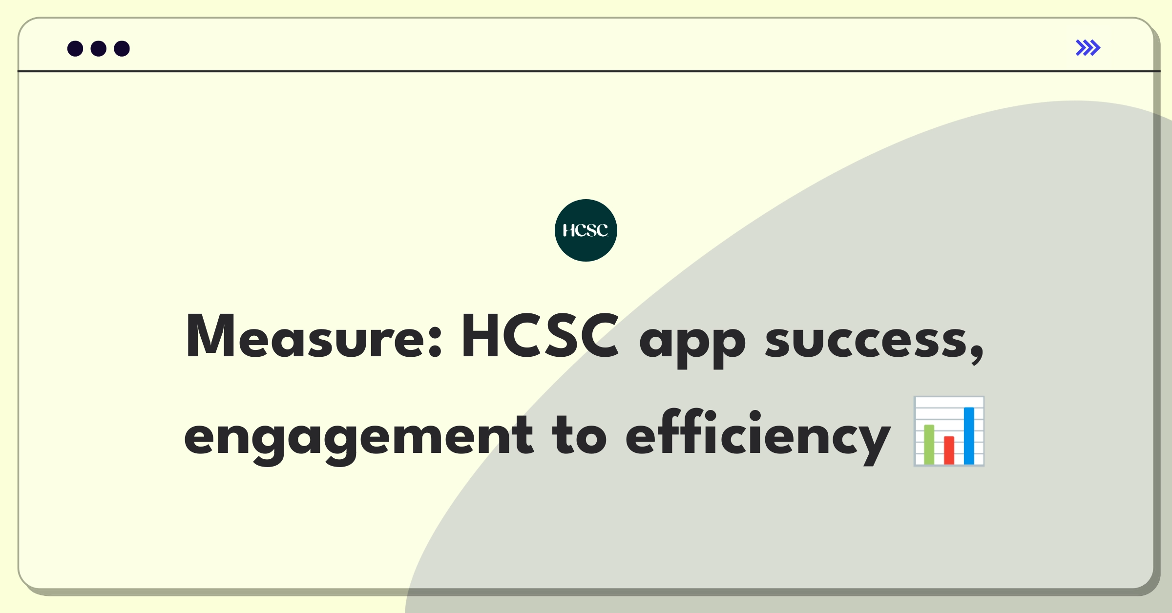 Product Management Metrics Question: Measuring success of HCSC's Blue Cross Shield mobile app