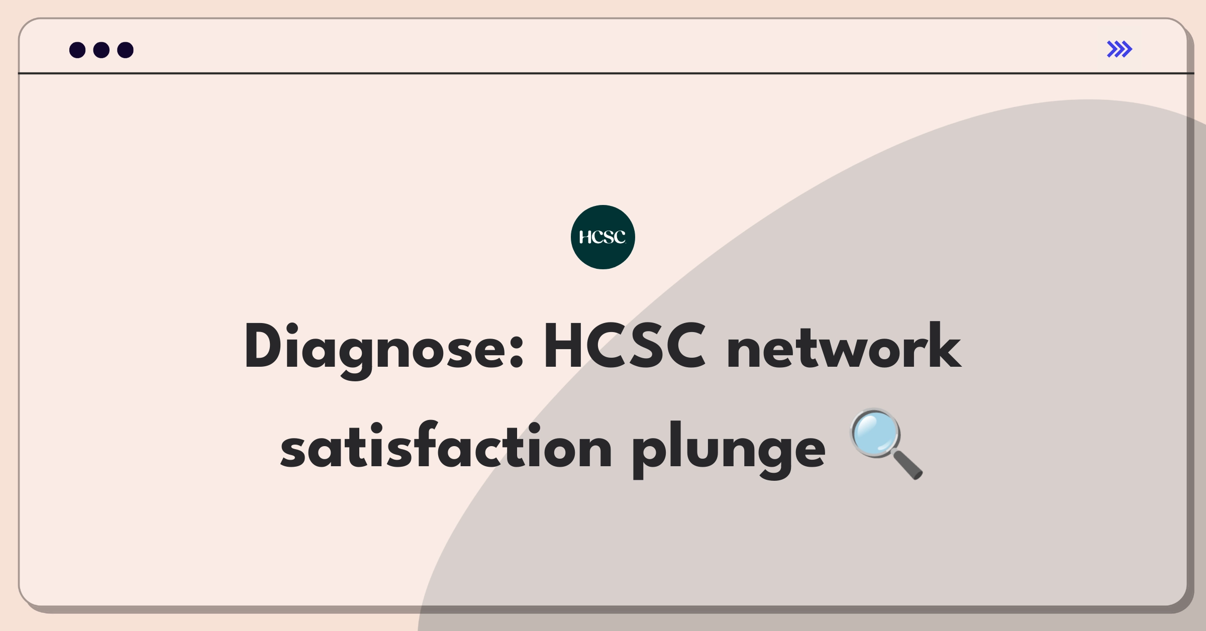 Product Management Root Cause Analysis Question: Investigating healthcare provider network satisfaction decline