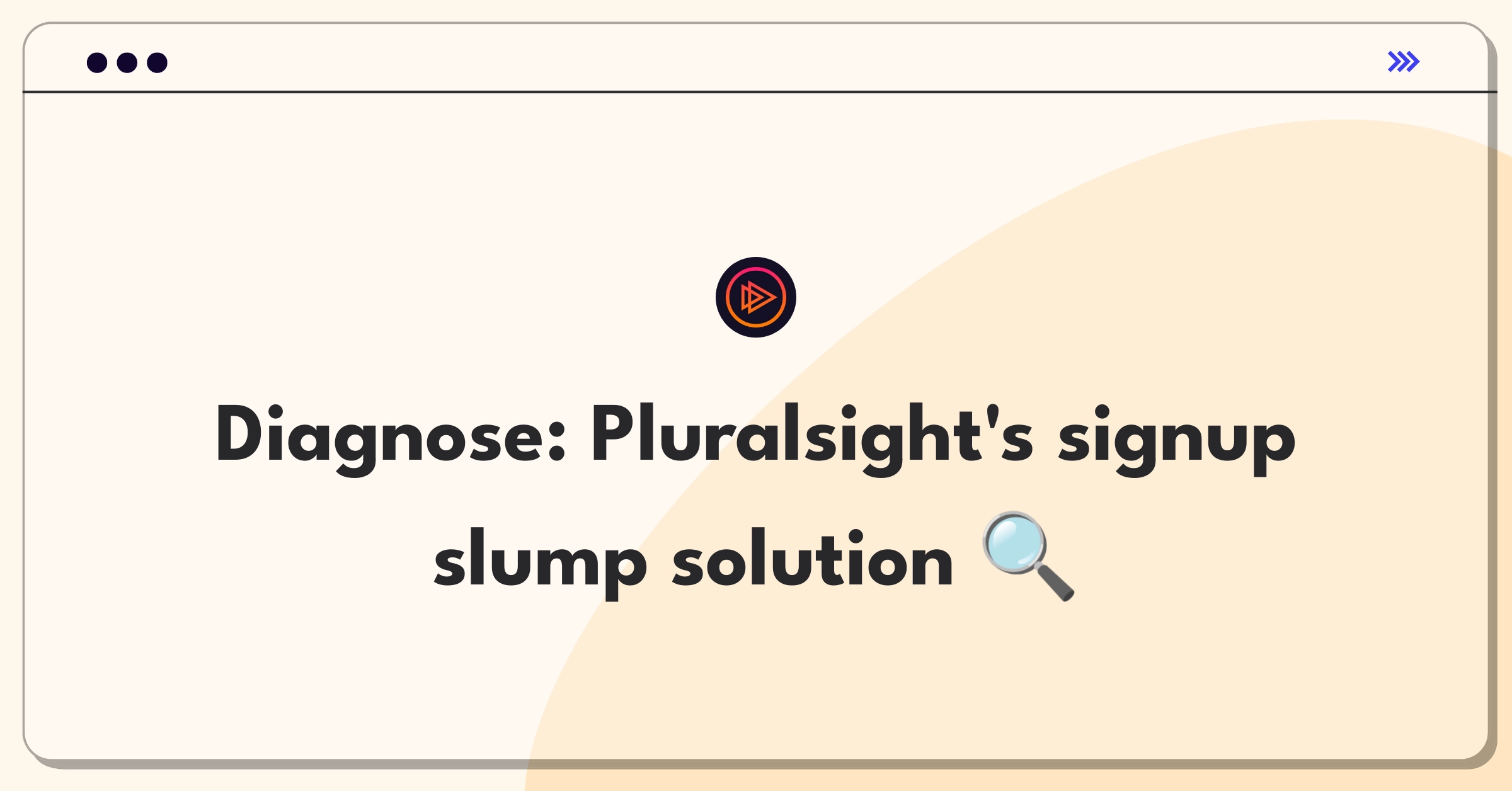 Product Management Root Cause Analysis Question: Investigating sudden decrease in Pluralsight user signups