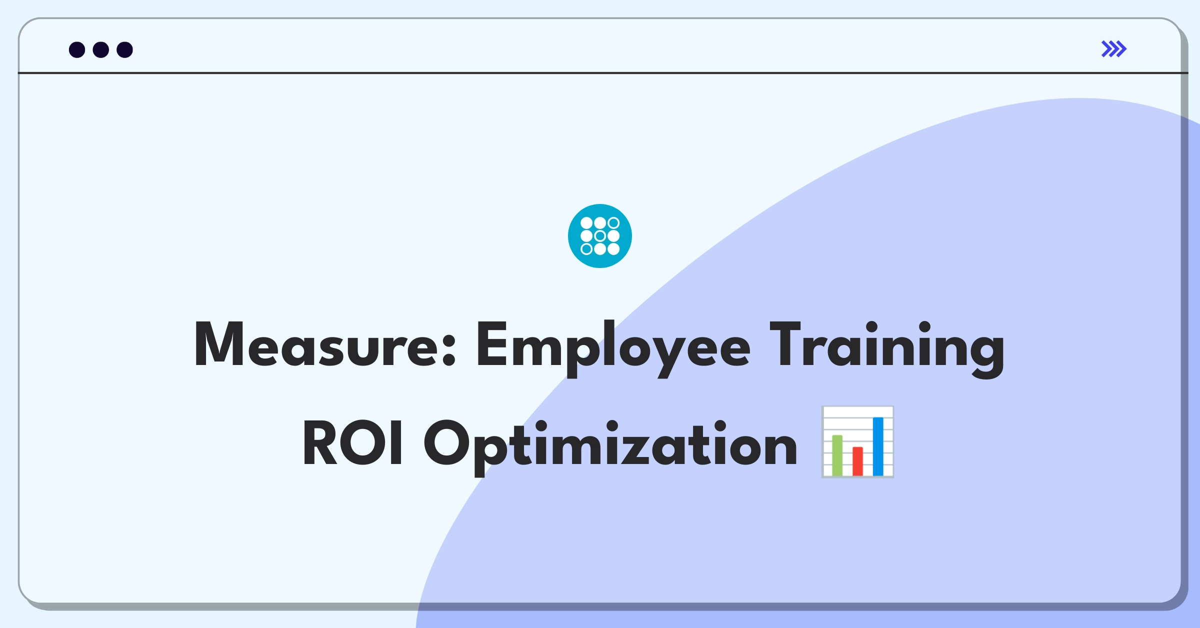 Product Management Success Metrics Question: Measuring employee training service effectiveness and ROI