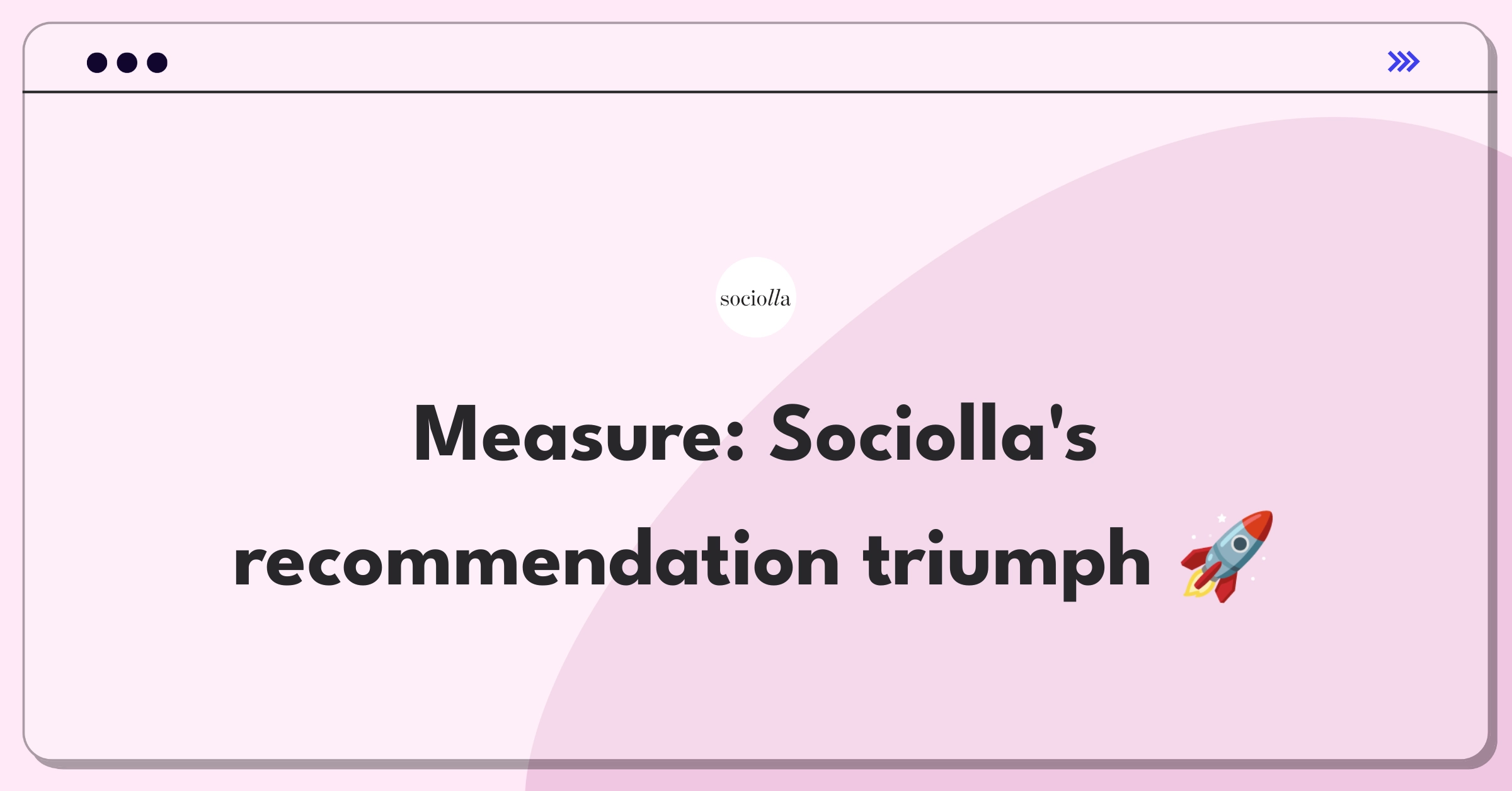 Product Management Metrics Question: Sociolla personalized recommendations success measurement