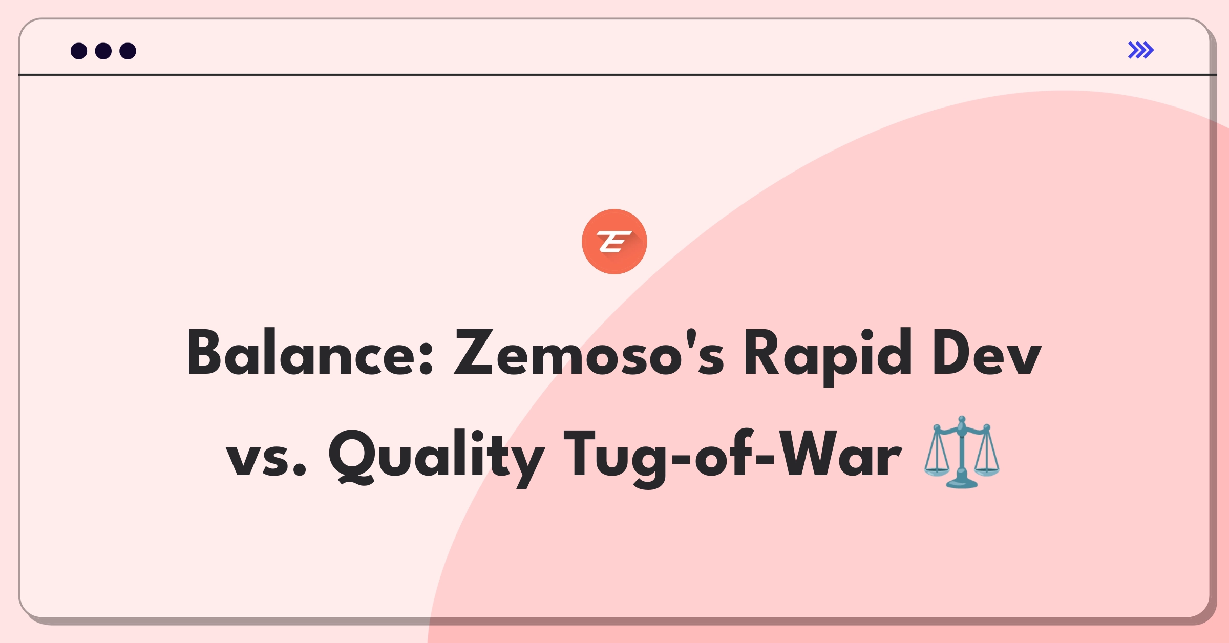 Product Management Trade-Off Question: Balancing rapid iterations and code quality in custom software development