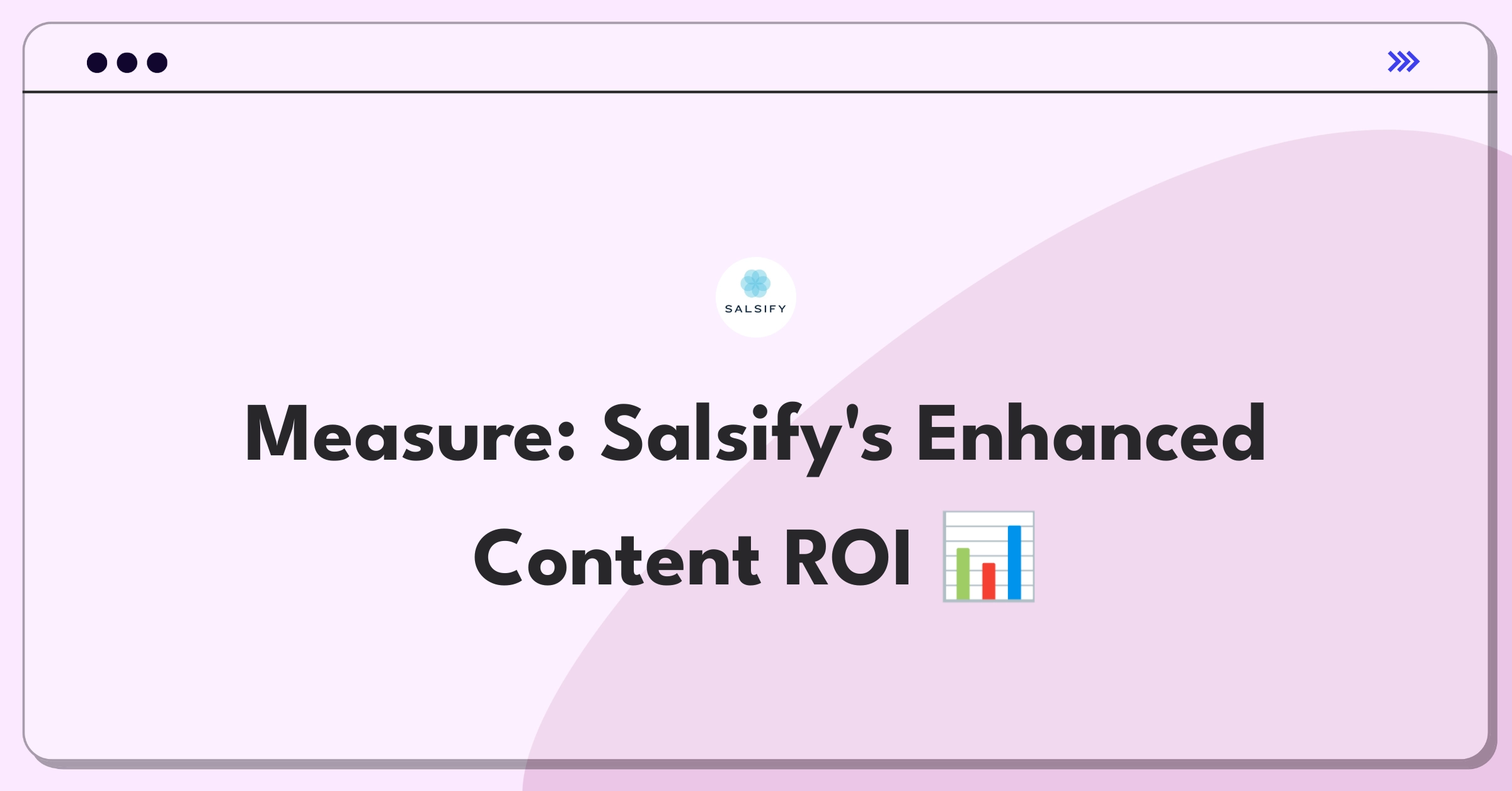 Product Management Metrics Question: Defining success for Salsify's Enhanced Content solution through key performance indicators