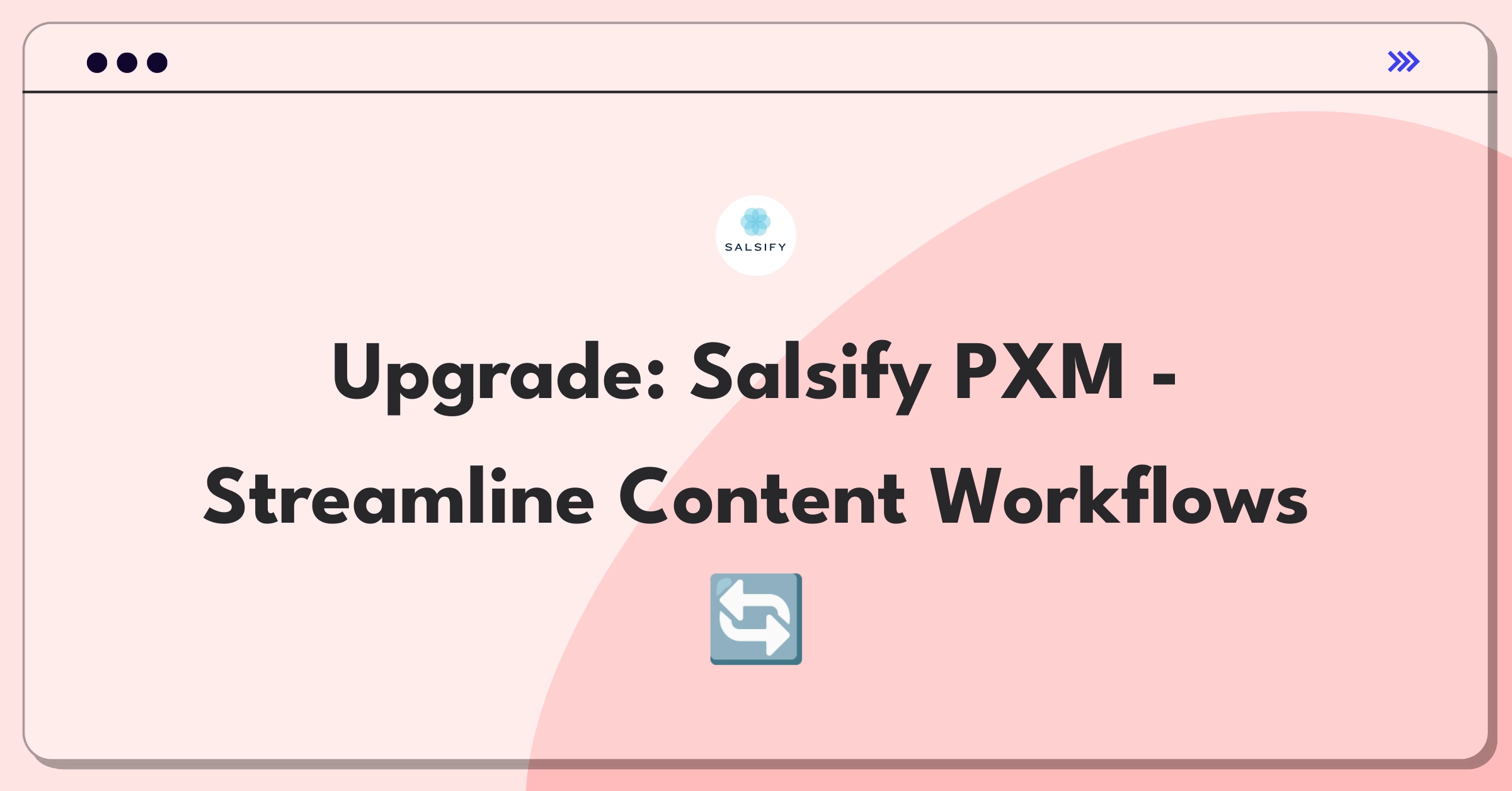 Product Management Improvement Question: Enhancing Salsify's PXM platform for efficient content creation workflows