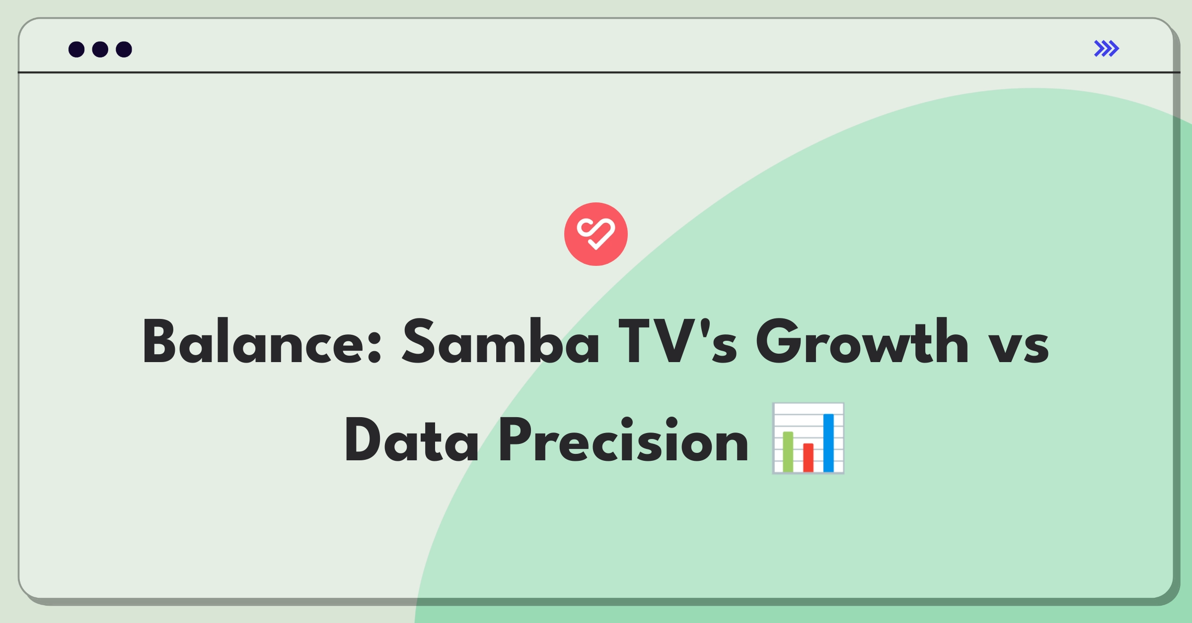 Product Management Trade-Off Question: Samba TV partnership expansion versus improving data accuracy for connected devices