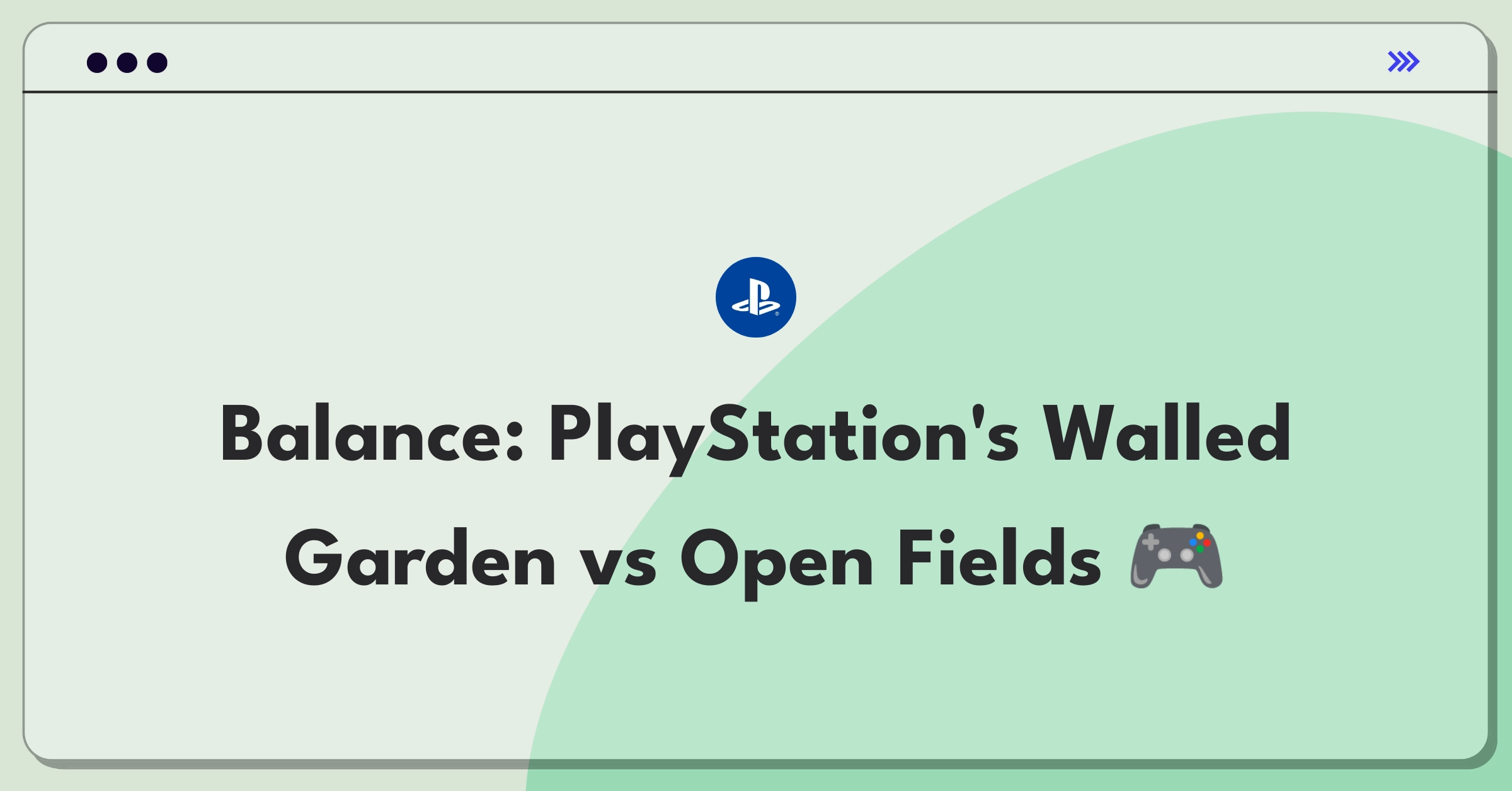 Product Management Trade-off Question: PlayStation exclusive titles versus cross-platform compatibility for market share