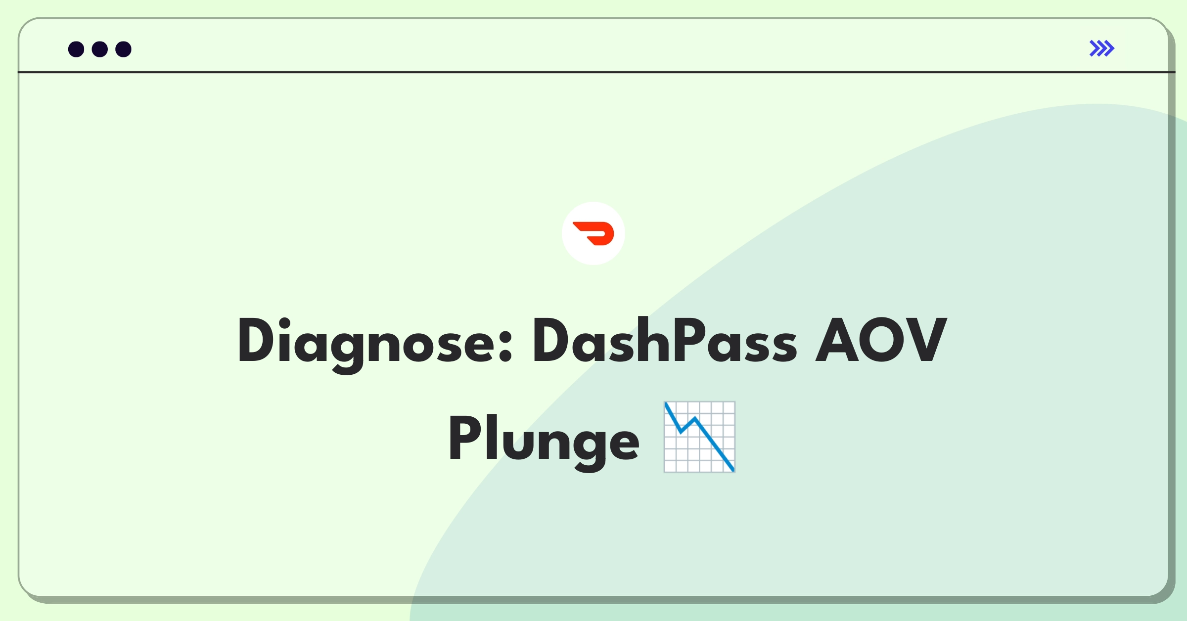 Product Management Root Cause Analysis Question: DoorDash DashPass subscriber average order value decrease