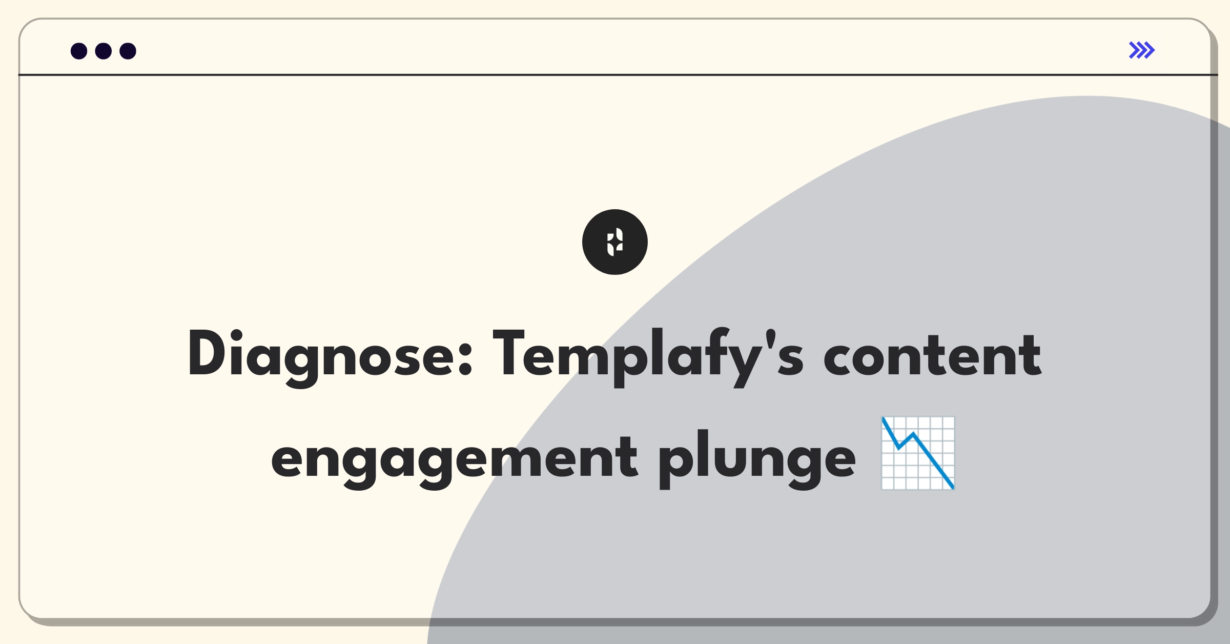 Product Management Root Cause Analysis Question: Investigating Templafy's content library engagement decrease