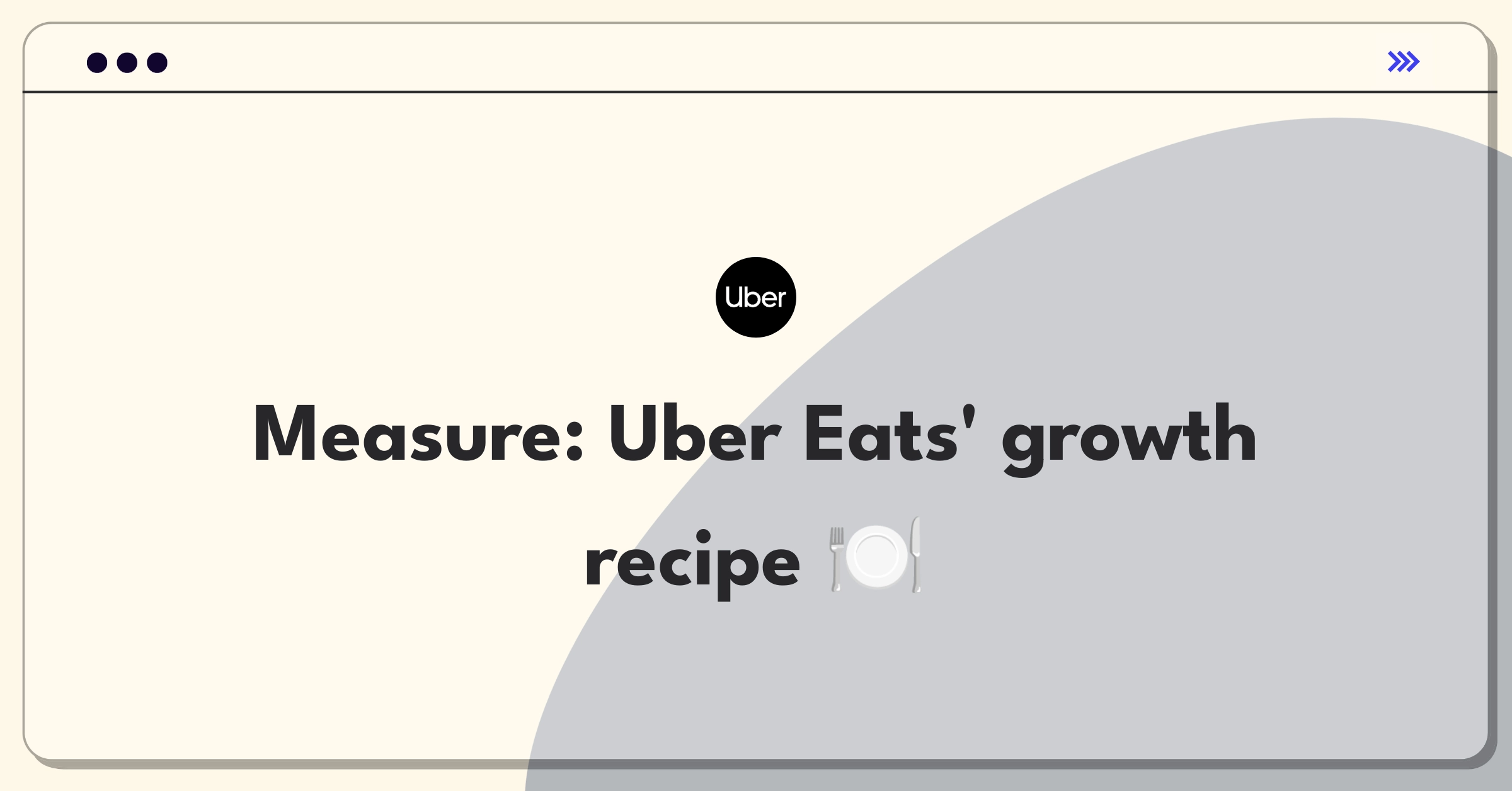 Product Management Success Metrics Question: Identifying key performance indicators for food delivery platforms