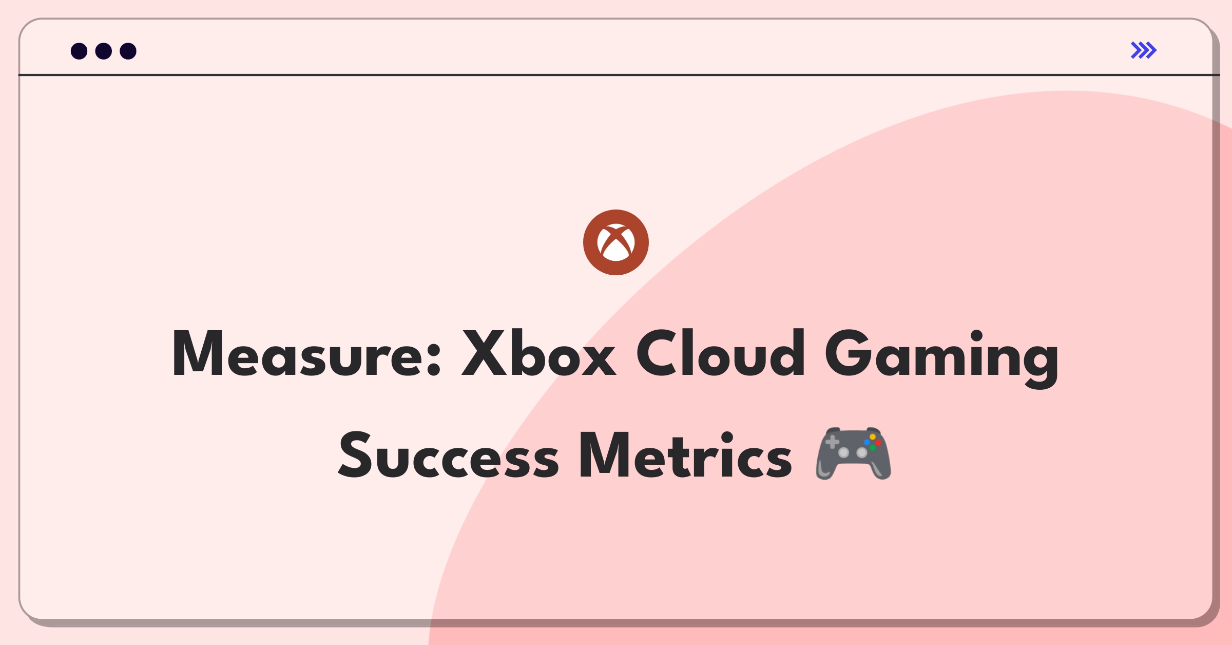 Product Management Success Metrics Question: Evaluating Xbox cloud gaming performance and engagement