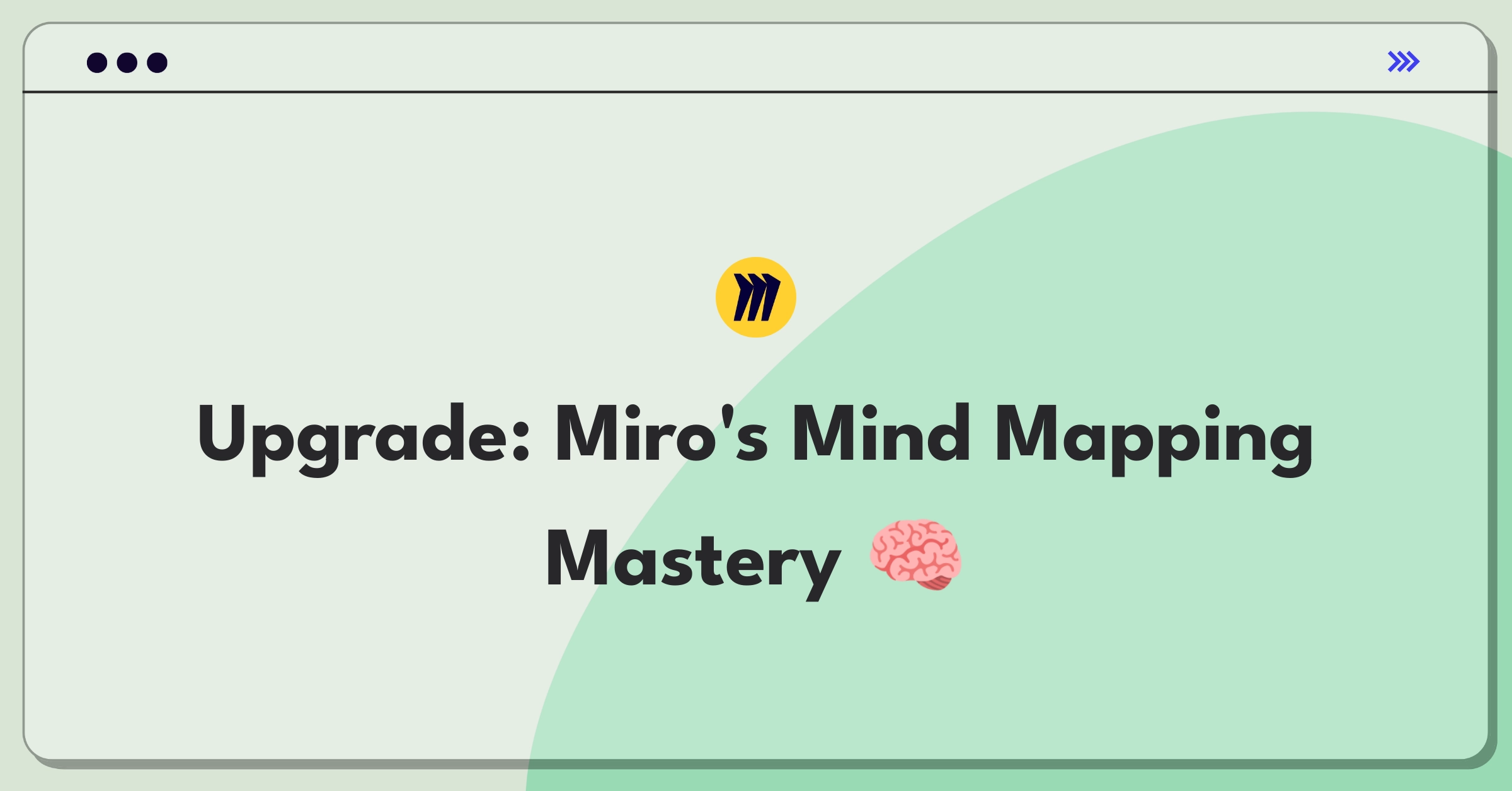 Product Management Improvement Question: Enhancing Miro's mind mapping tools for increased productivity