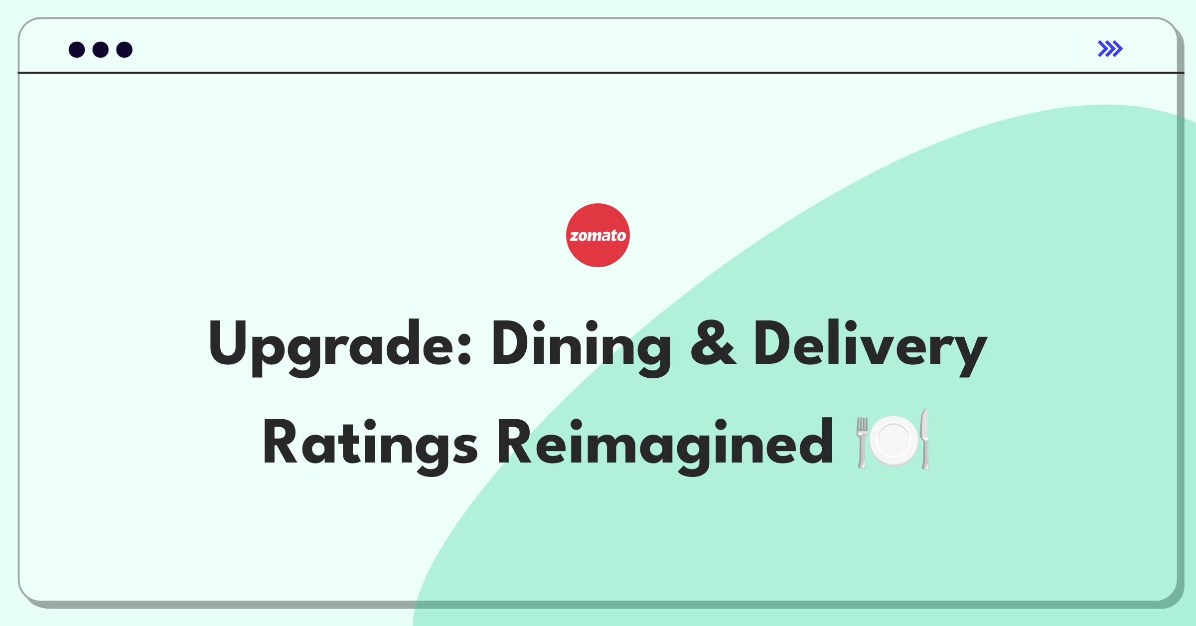 Product Management Improvement Question: Enhancing restaurant ratings for dining and delivery services