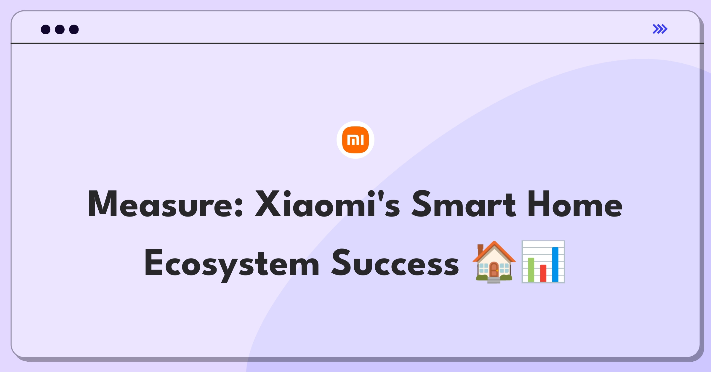 Product Management Analytics Question: Evaluating Xiaomi smart home integration metrics and KPIs