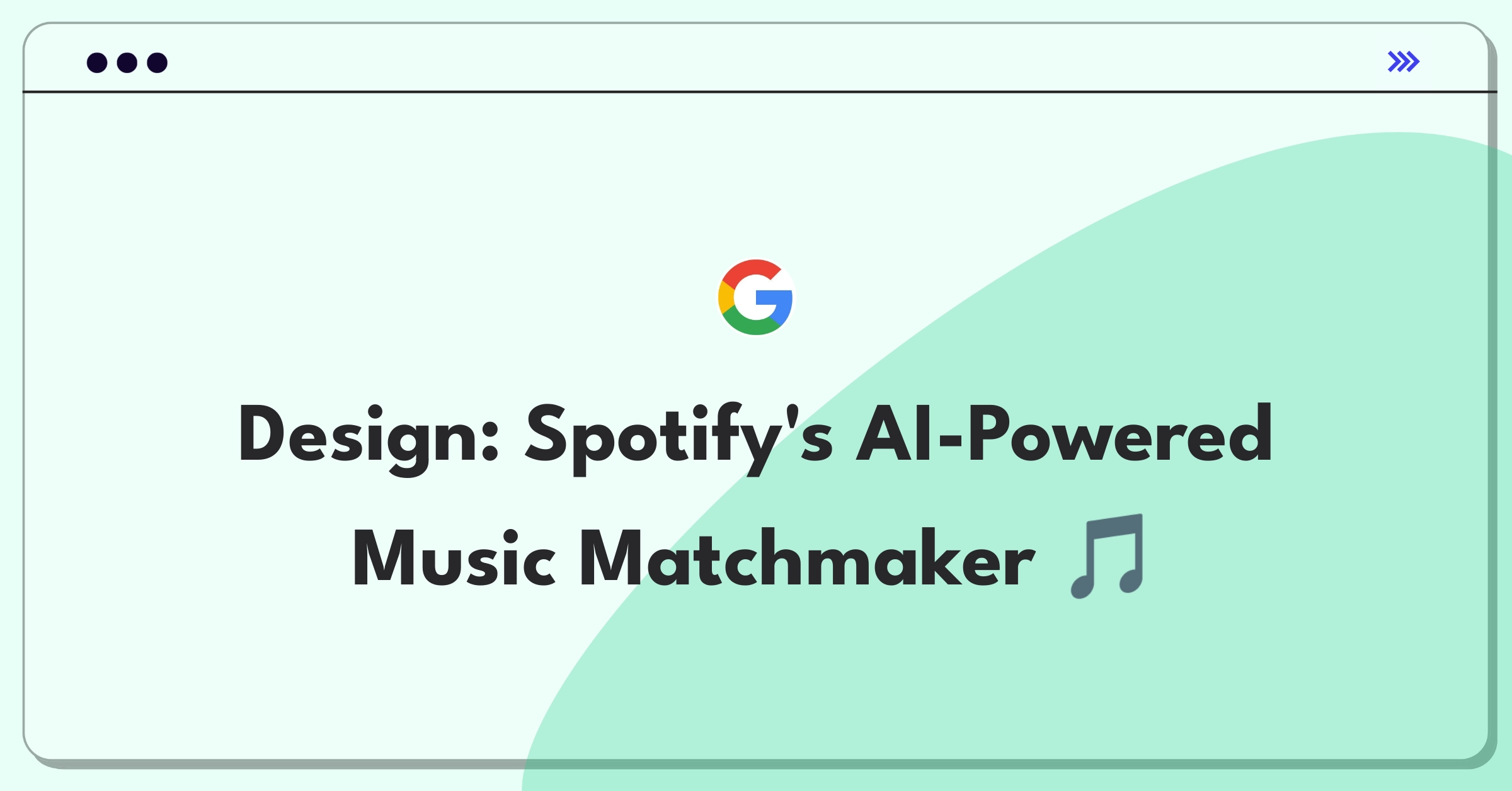 Product Management Technical Question: Spotify recommendation engine design challenge diagram