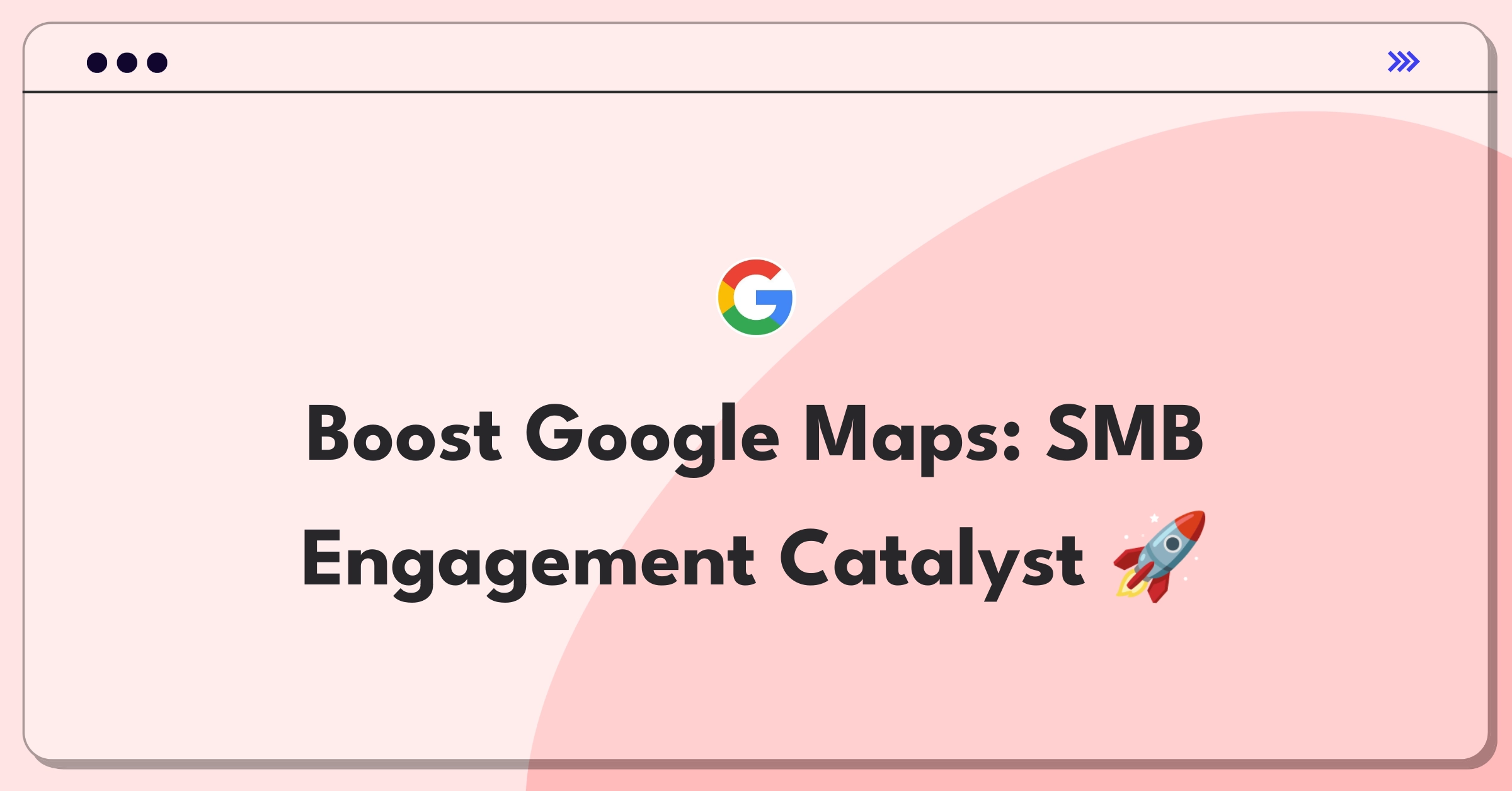 Product Management Growth Question: Increase customer engagement with SMBs on Google Maps