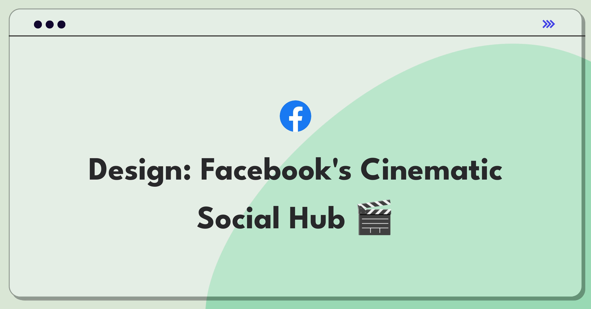 Product Management Design Question: Facebook movie integration features sketch