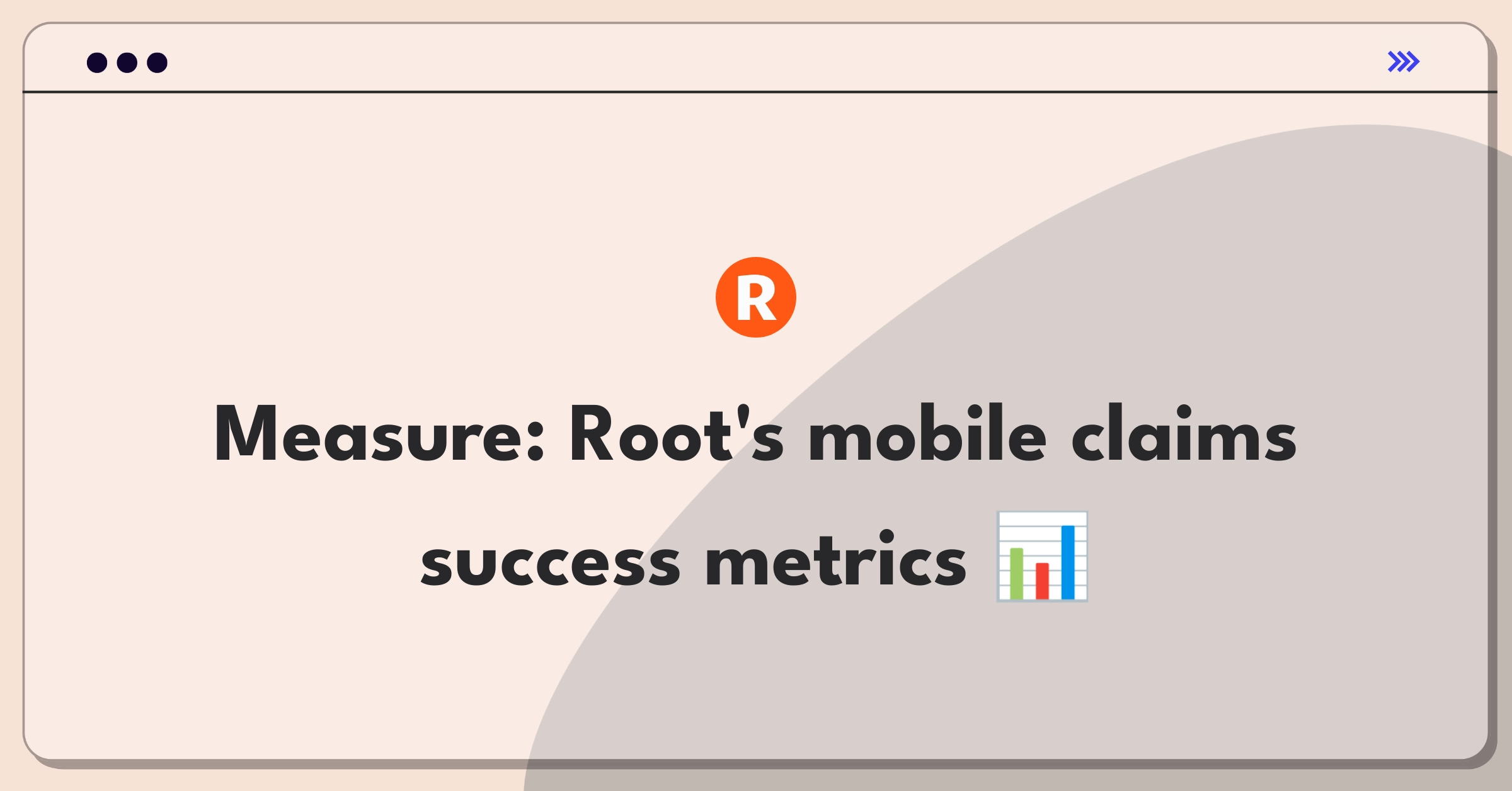 Product Management Analytics Question: Evaluating mobile app insurance claims metrics dashboard